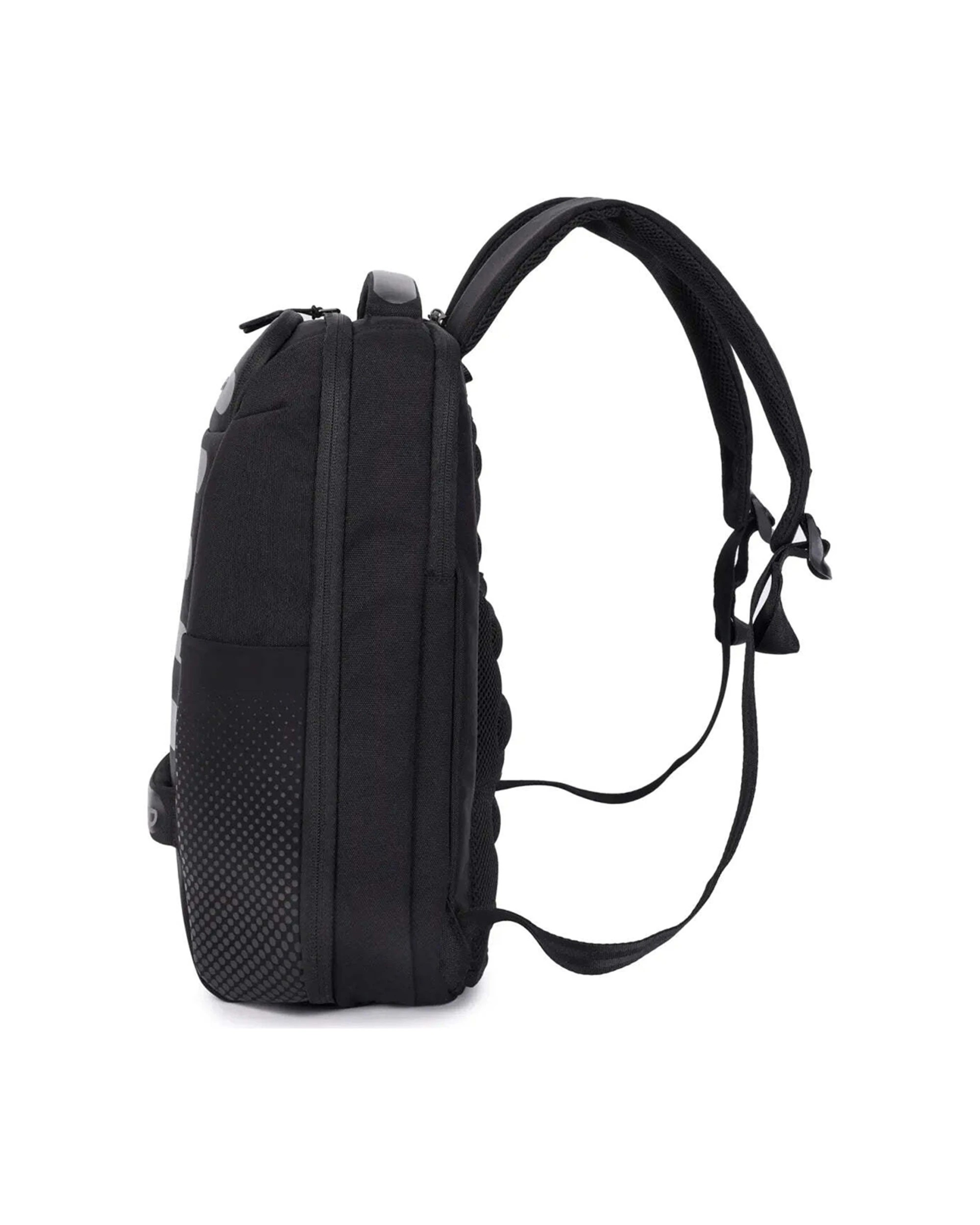 4 Hedgren HANDLE M 15.6in Laptop Backpack RFID Lockable Zips Raincover 19L Capacity - Black, 4 of 7