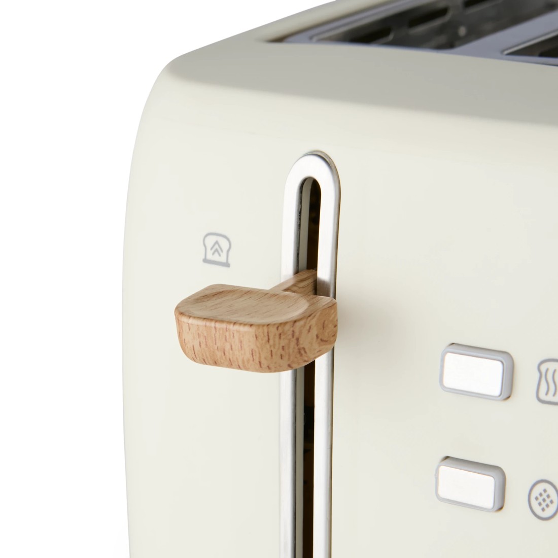 6 4 Slice Toaster - Off White, 6 of 8