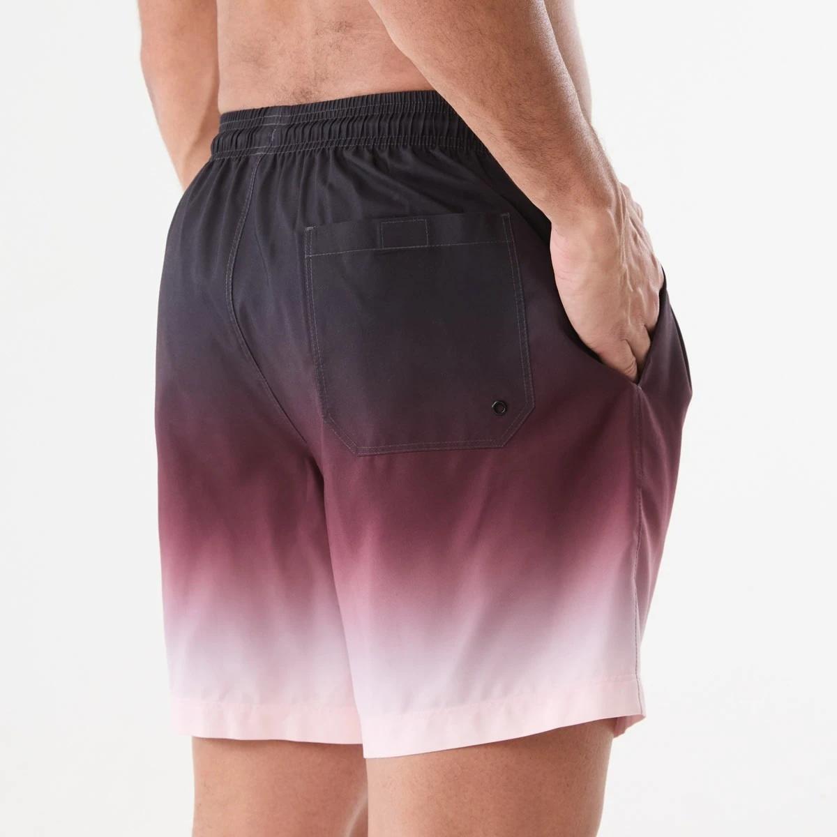 3 Regular Print Boardshorts TRIGRADIENT ANDORRA RED, 3 of 5