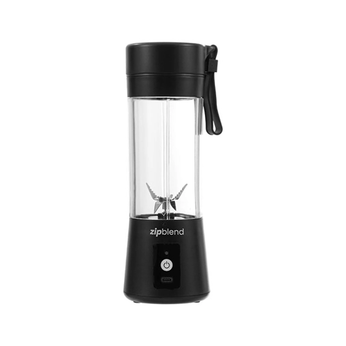 1 Boxsweden Zipblend Portable Blender Smoothie Drink Maker Juicer 5v 350ml - Black, 1 of 4