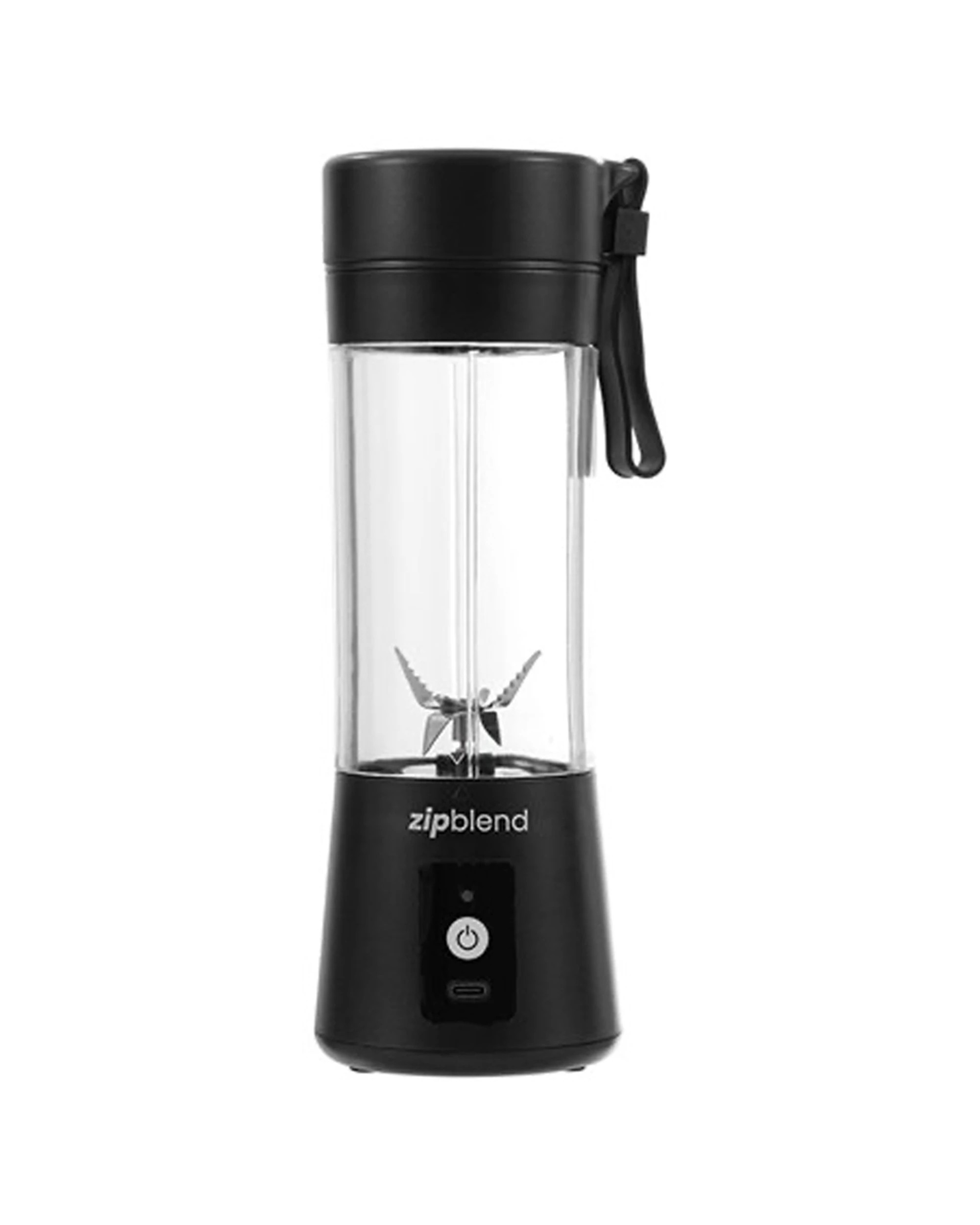 1 Boxsweden Zipblend Portable Blender Smoothie Drink Maker Juicer 5v 350ml - Black, 1 of 4