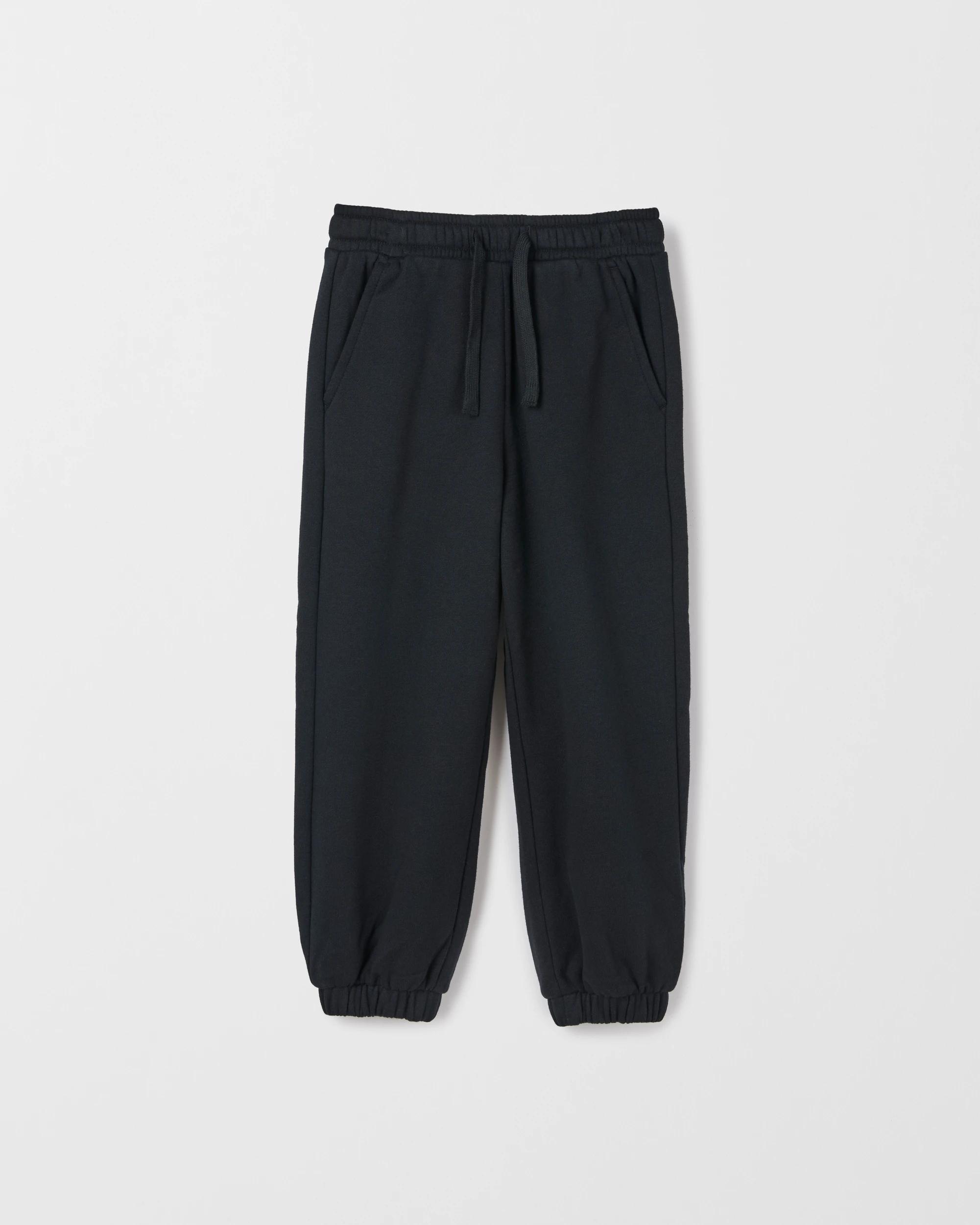 1 Target Kids Australian Cotton Blend Trackpants BLACK, 1 of 1