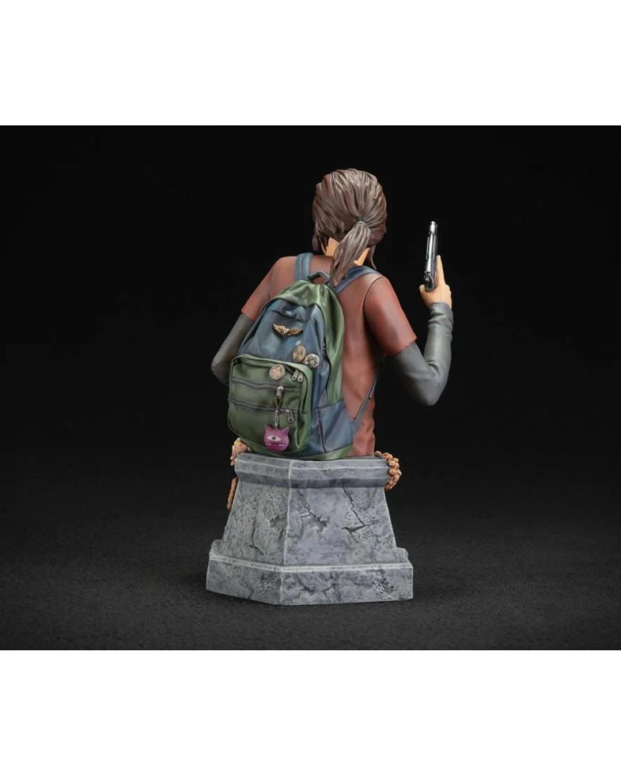 5 The Last of Us Ellie with Handgun Bust 7.5 Inch Statue, 5 of 9