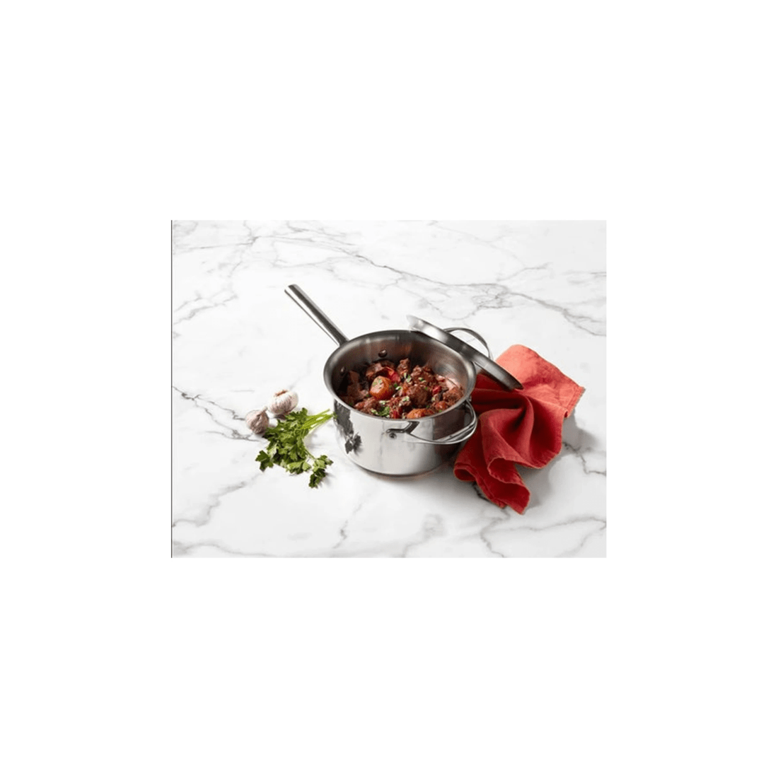 2 Essteele Per Vita Stainless Steel Covered Saucepan 20cm 3.4l Round Cookware
 - Silver, 2 of 3