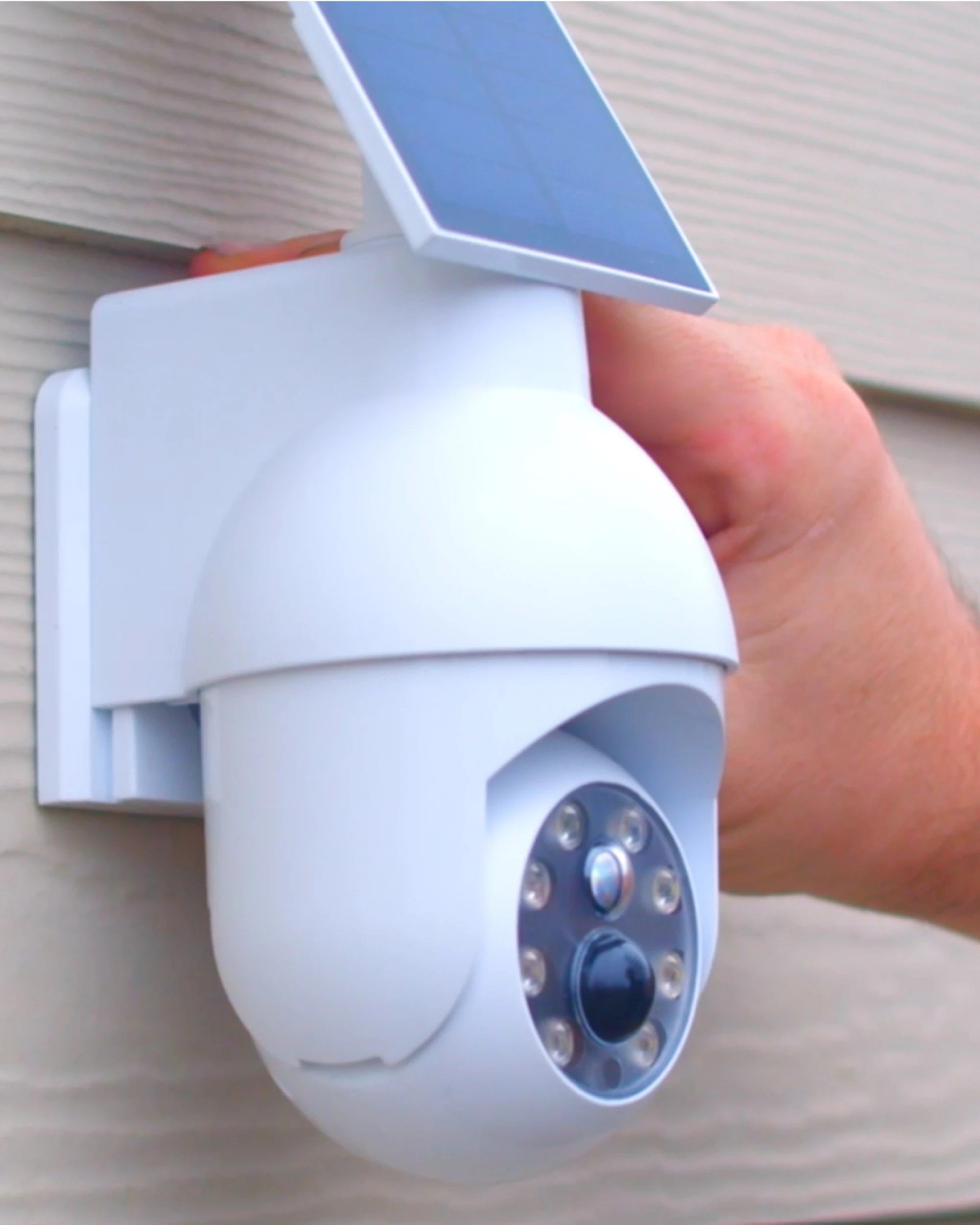 4 Handy Brite Solar Security 360 Ultra-Bright Outdoor Light That Looks Like A Security Camera, 4 of 7