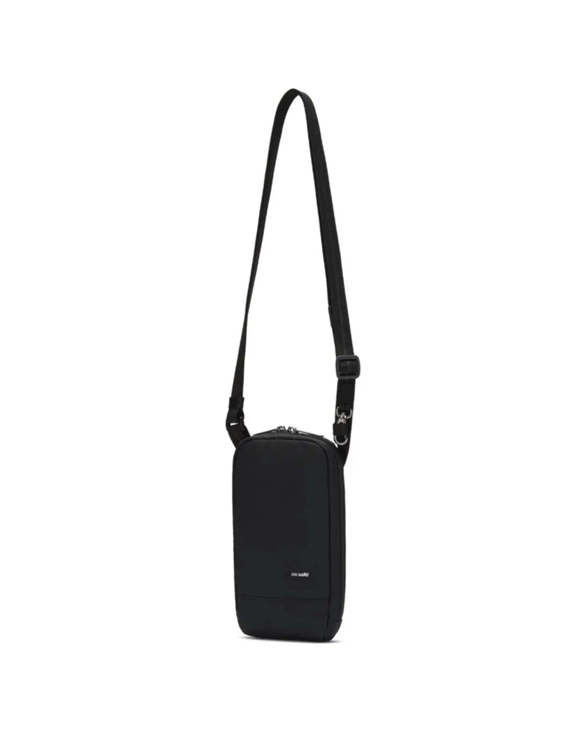 6 Pacsafe RFIDsafe Tech Crossbody RFID Blocking Anti-Theft Compact Water Jet - Black, 6 of 8