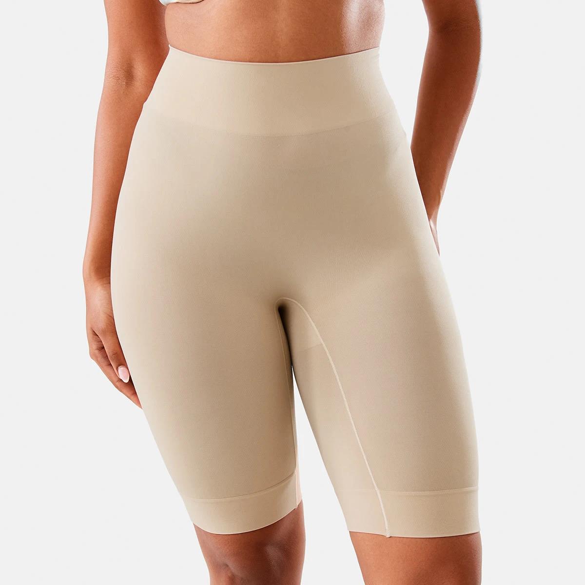 1 2 Pack Anti Chafe Shorts ALMOND, 1 of 5