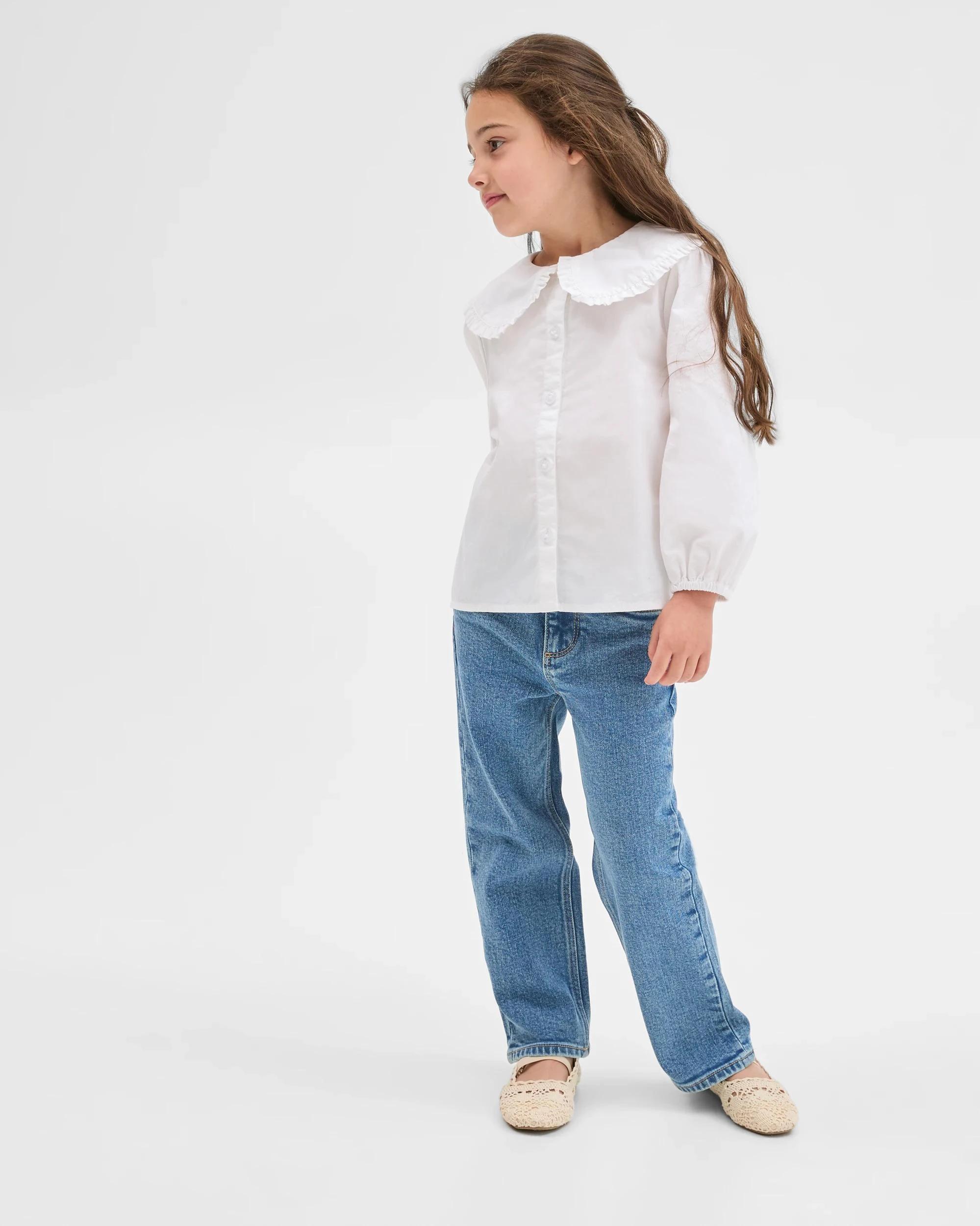 2 Target Denim Straight Leg Denim Jeans MID BLUE, 2 of 7