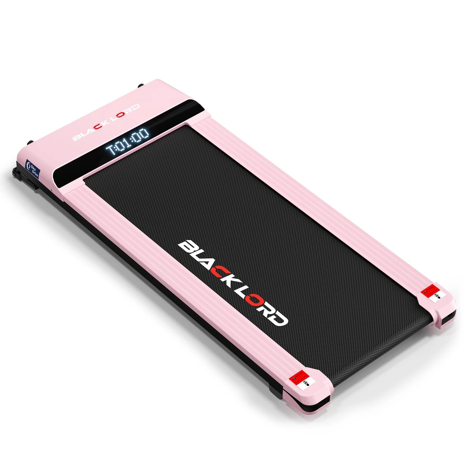 1 Black Lord Treadmill Electric Walking Pad Steel Frame Under Desk Gym 410mm - Pink, 1 of 10