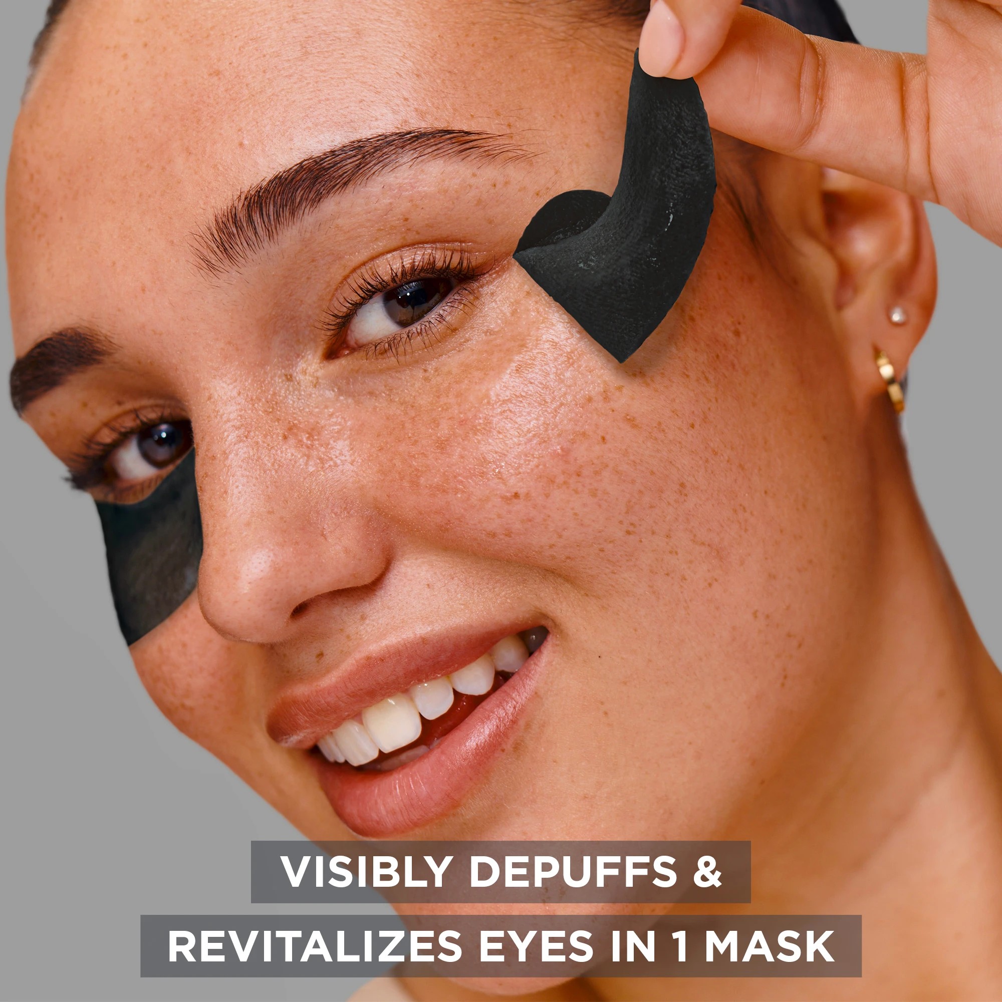 2 Garnier SkinActive Depuffing Eye Mask 5g - Charcoal and Caffeine, 2 of 6