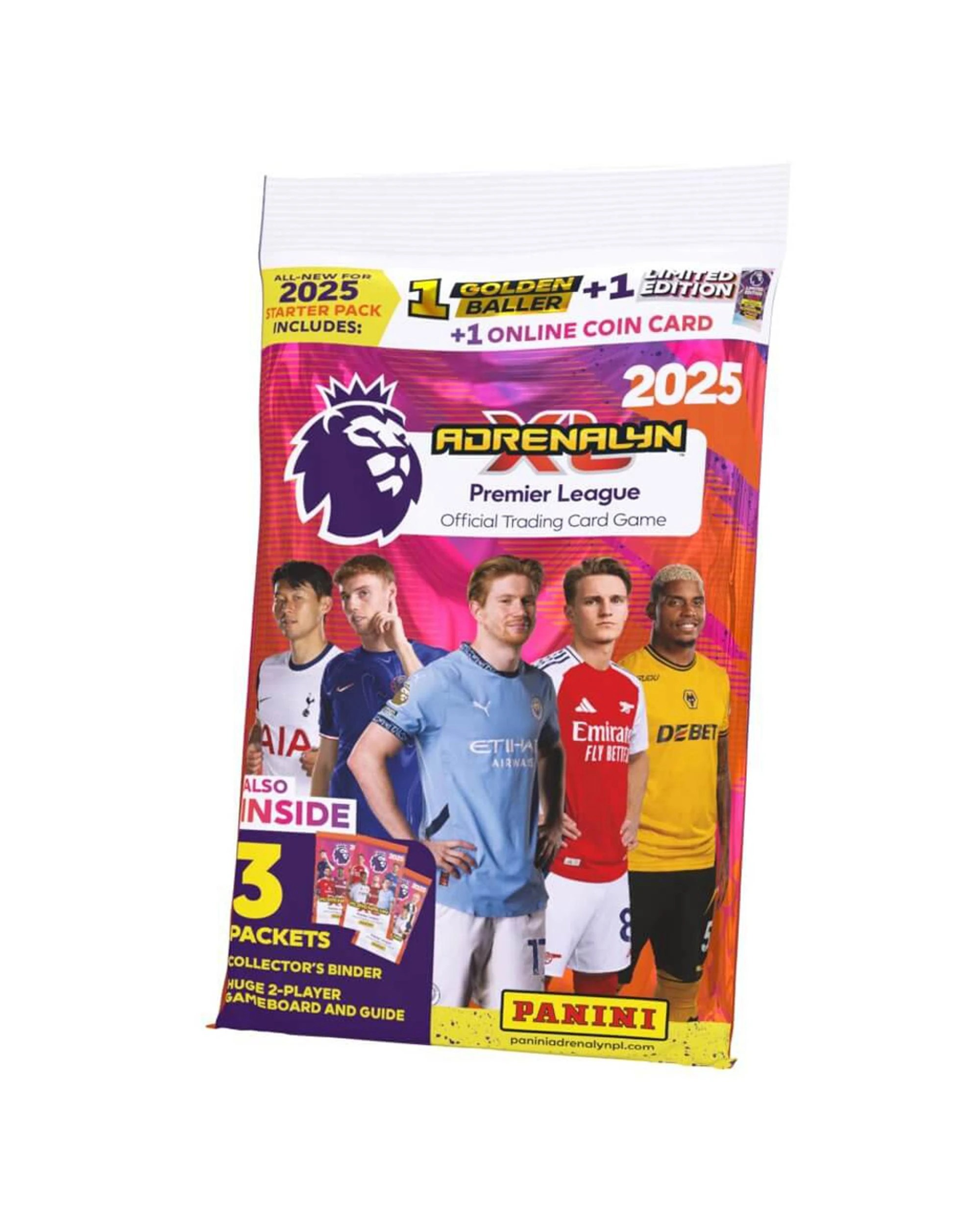 1 Panini Adrenalyn XL 2025 Premier League Trading Cards Starter Pack, 1 of 2