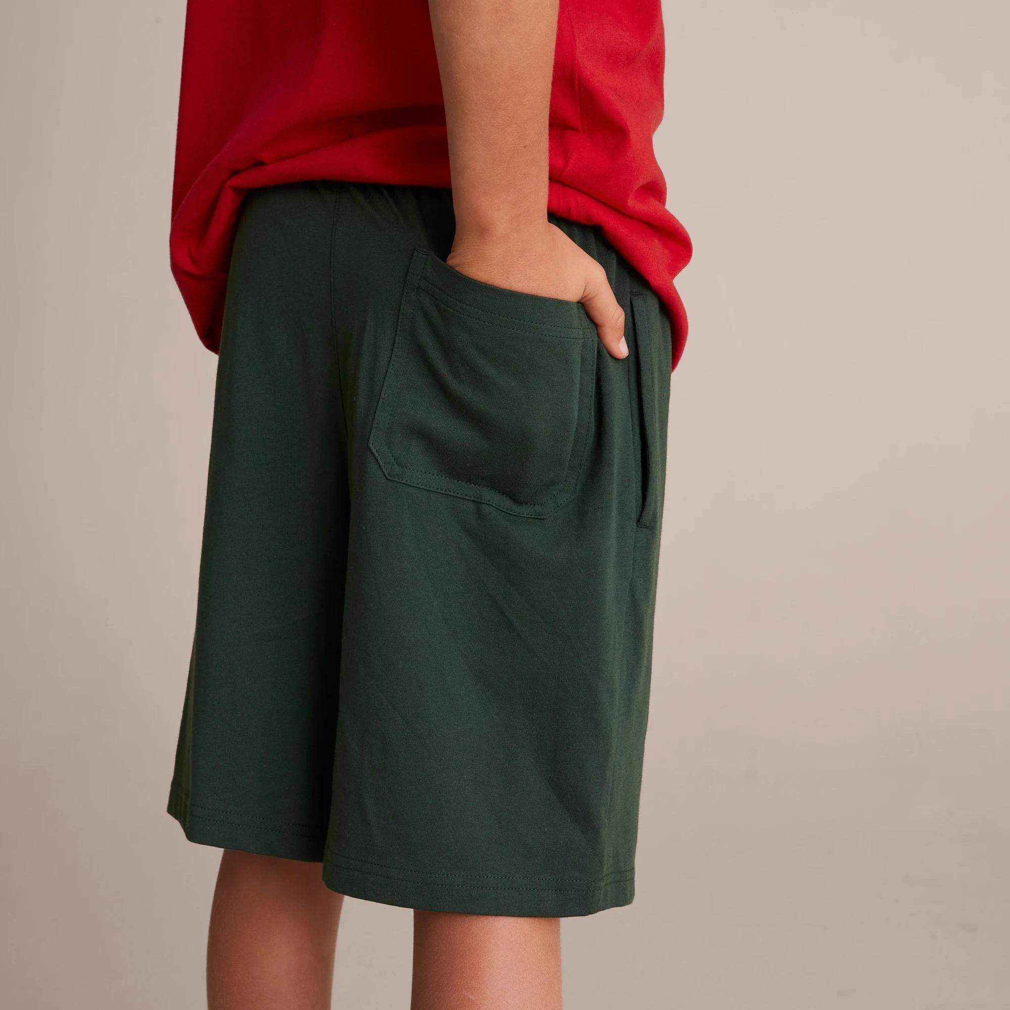 4 Target School Knit Shorts GREEN, 4 of 10