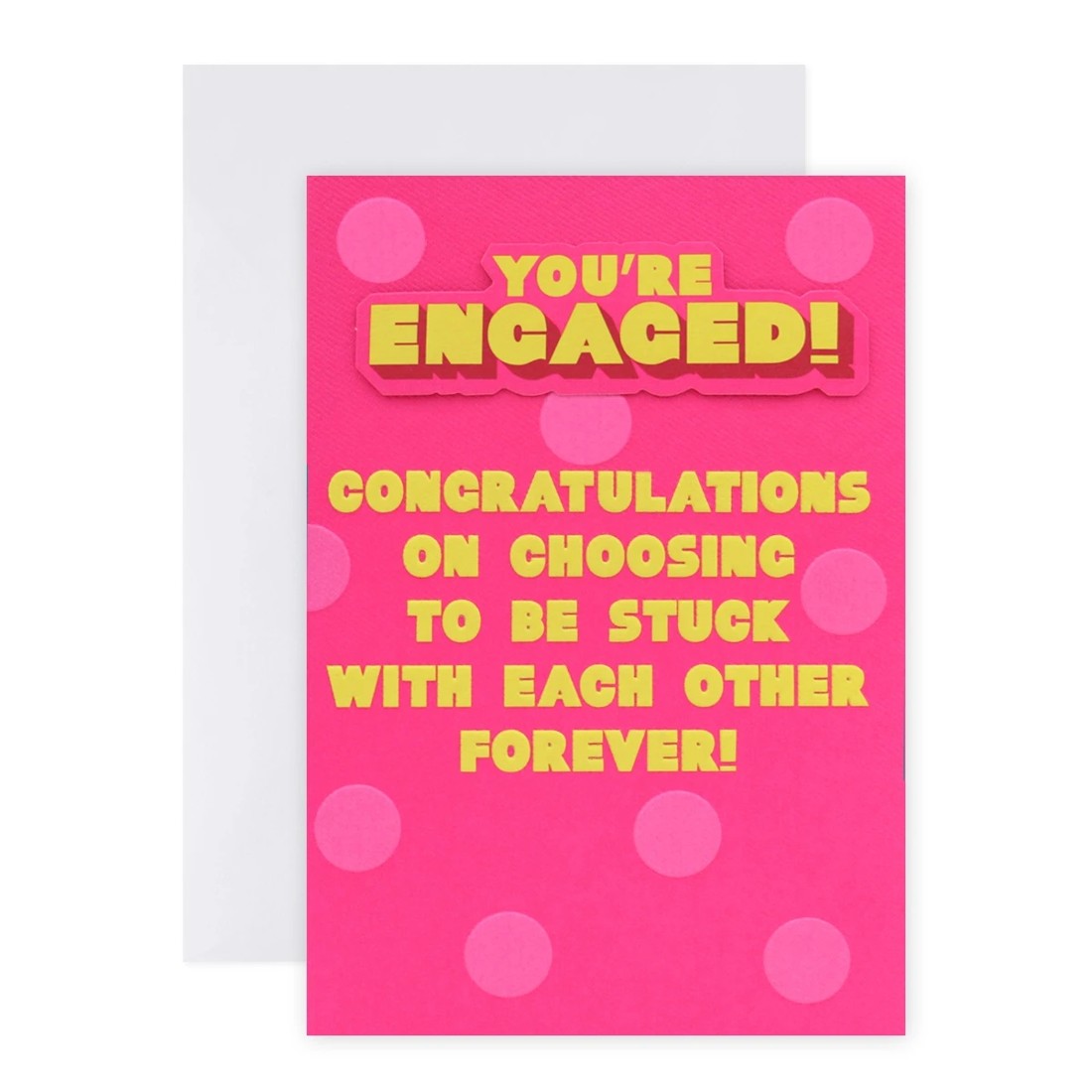 1 Connections From Hallmark Engagement Card - Stuck Forever!, 1 of 2