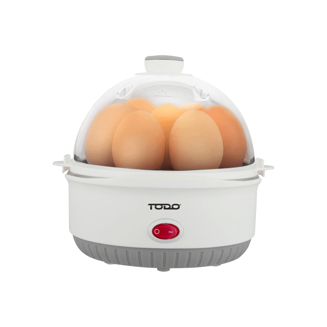 1 TODO 350W Egg Cooker Omelet Omelette 7 Cell Tray Electric Egg Maker - White, 1 of 6