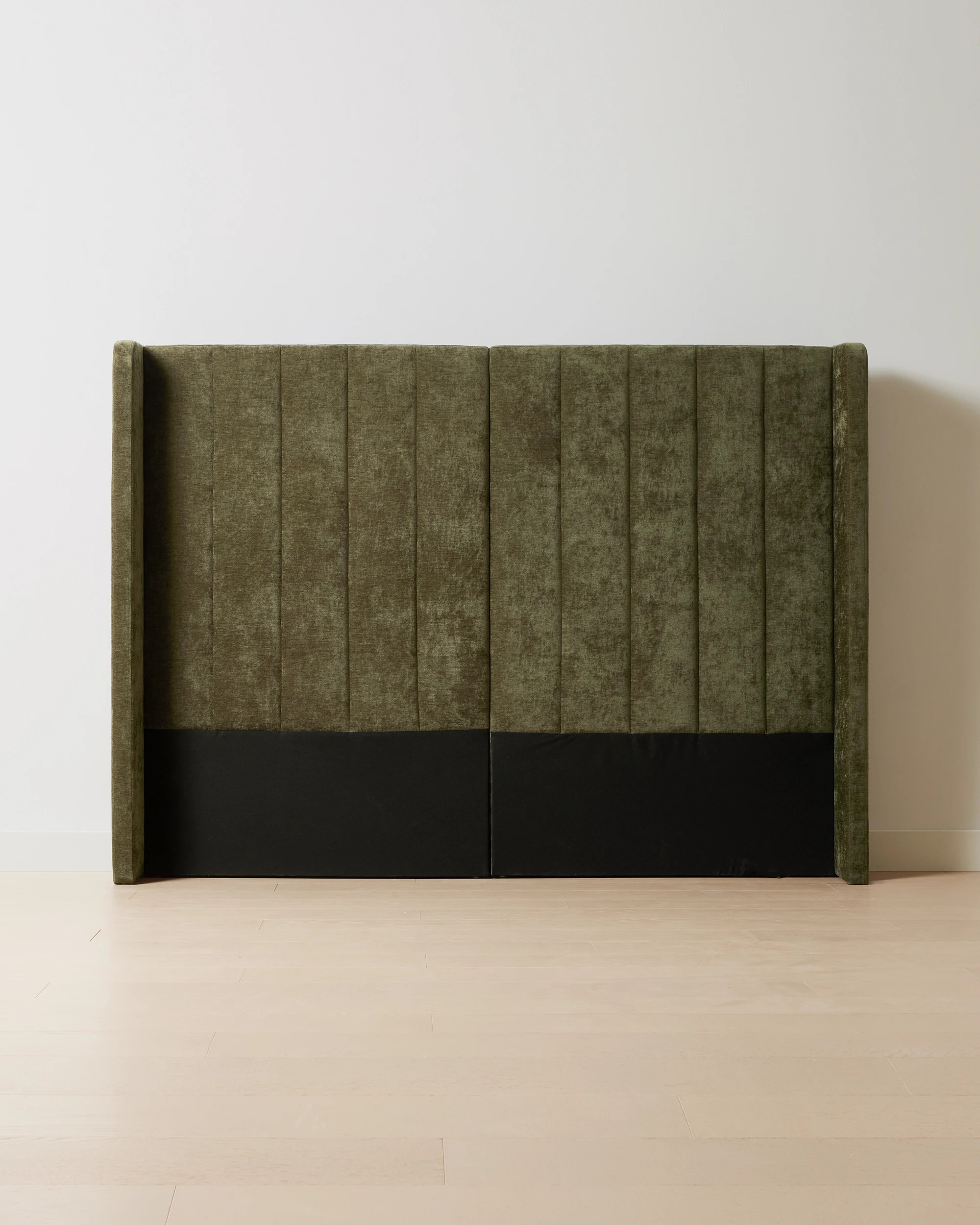 3 Chenille Queen Bedhead - Olive, 3 of 7