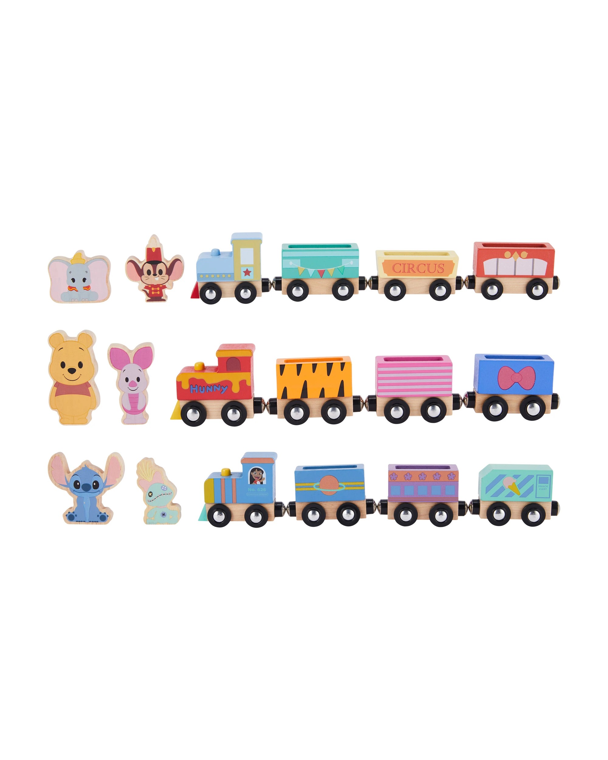 2 Disney Wooden Train - Assorted, 2 of 8