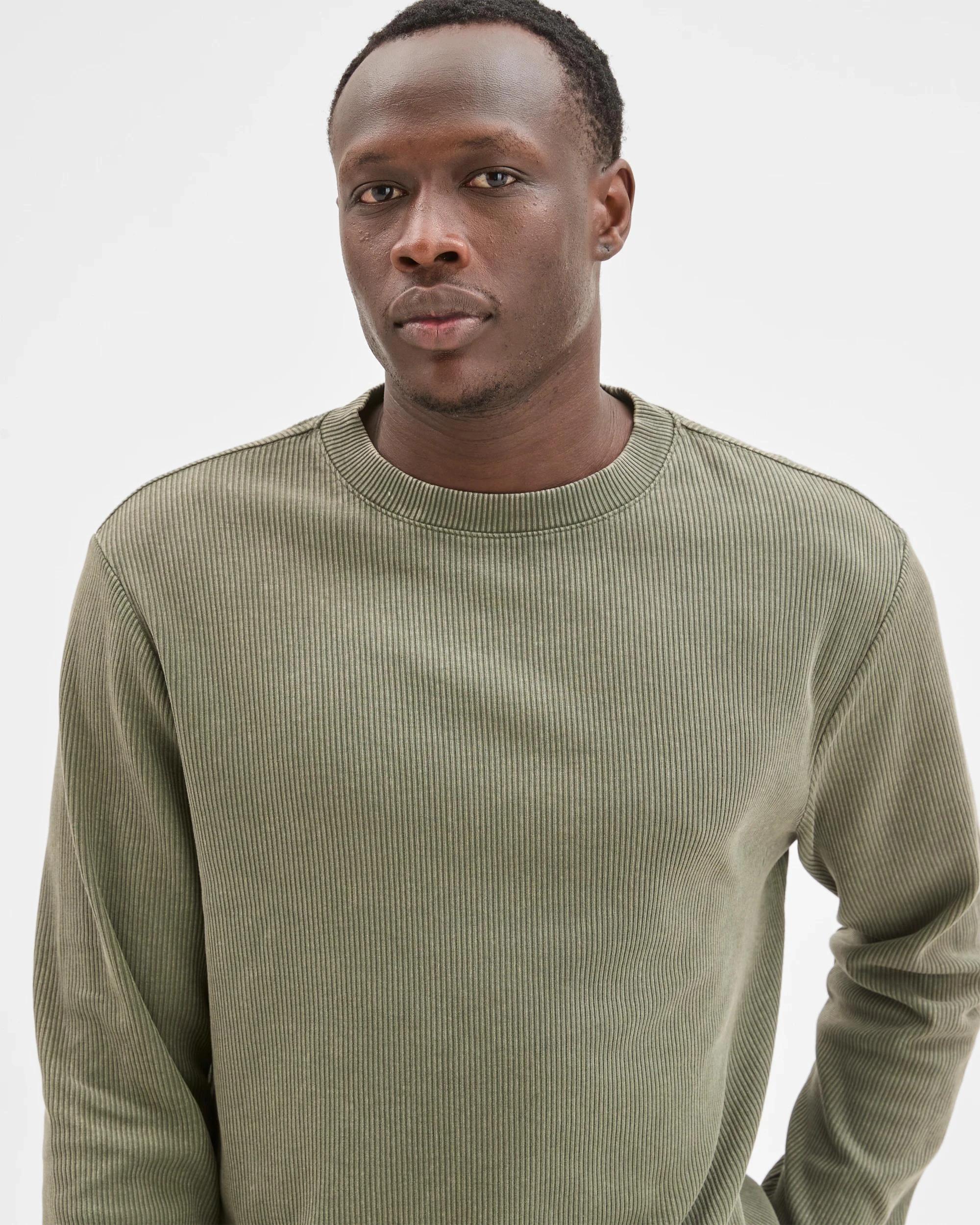 4 Commons Australian Cotton Relaxed Heavyweight Textured T-Shirt ACID GREEN, 4 of 6