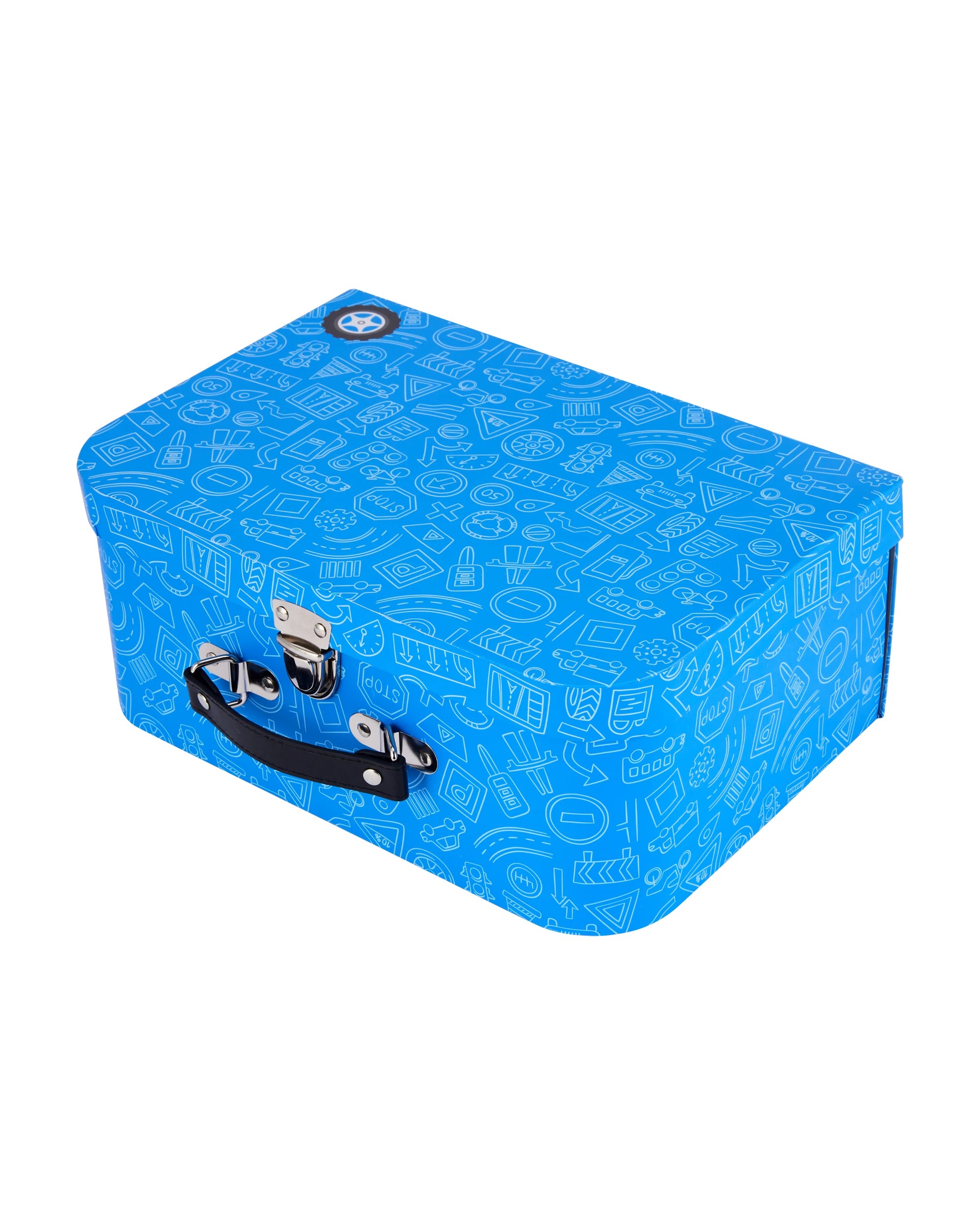 7 12 Piece Wooden Play Suitcase Vehicles Set, 7 of 8