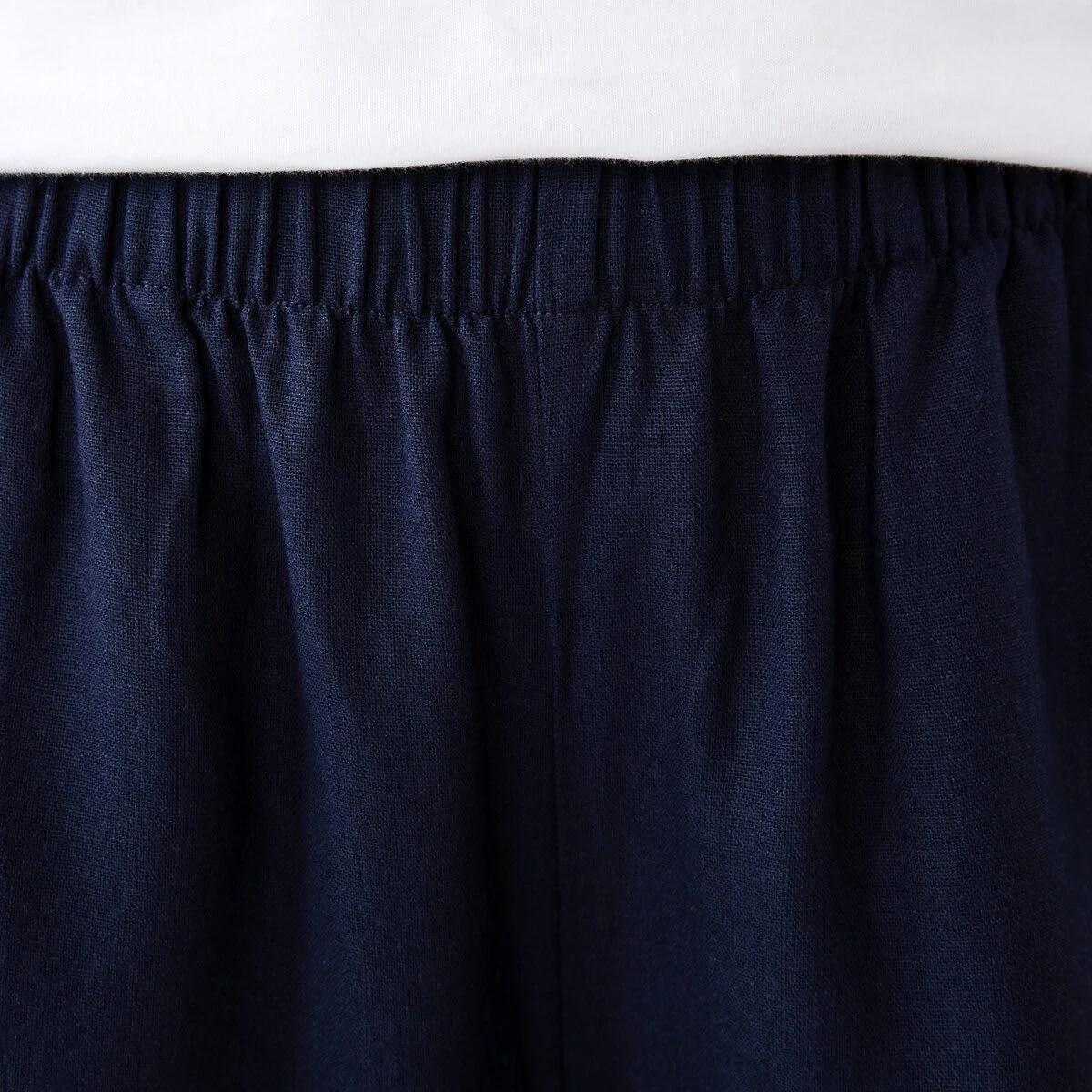 4 Wide Leg Side Tape Pants NAVY BLAZER, 4 of 6