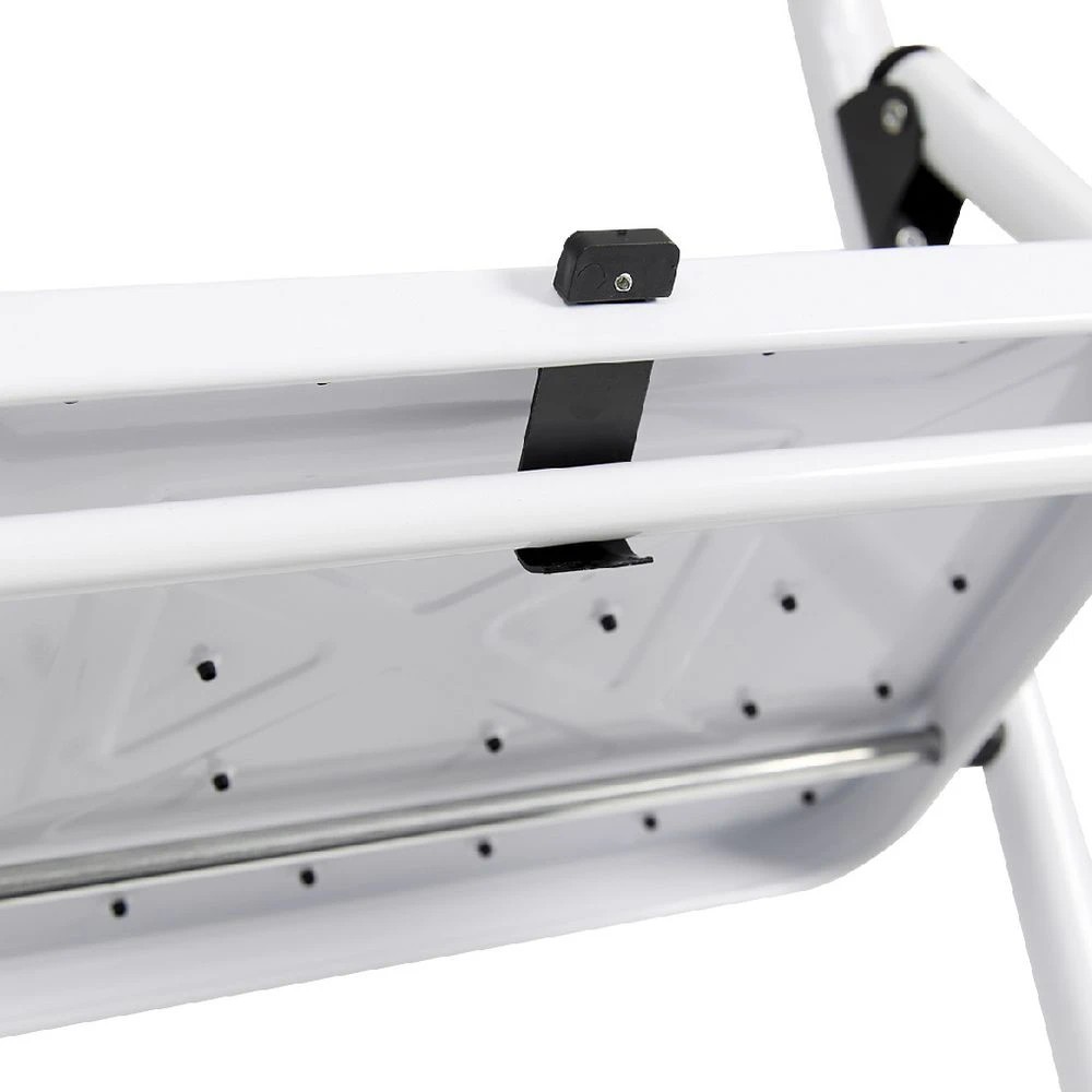 7 J.Burrows 120kg 3 Step Ladder White, 7 of 7