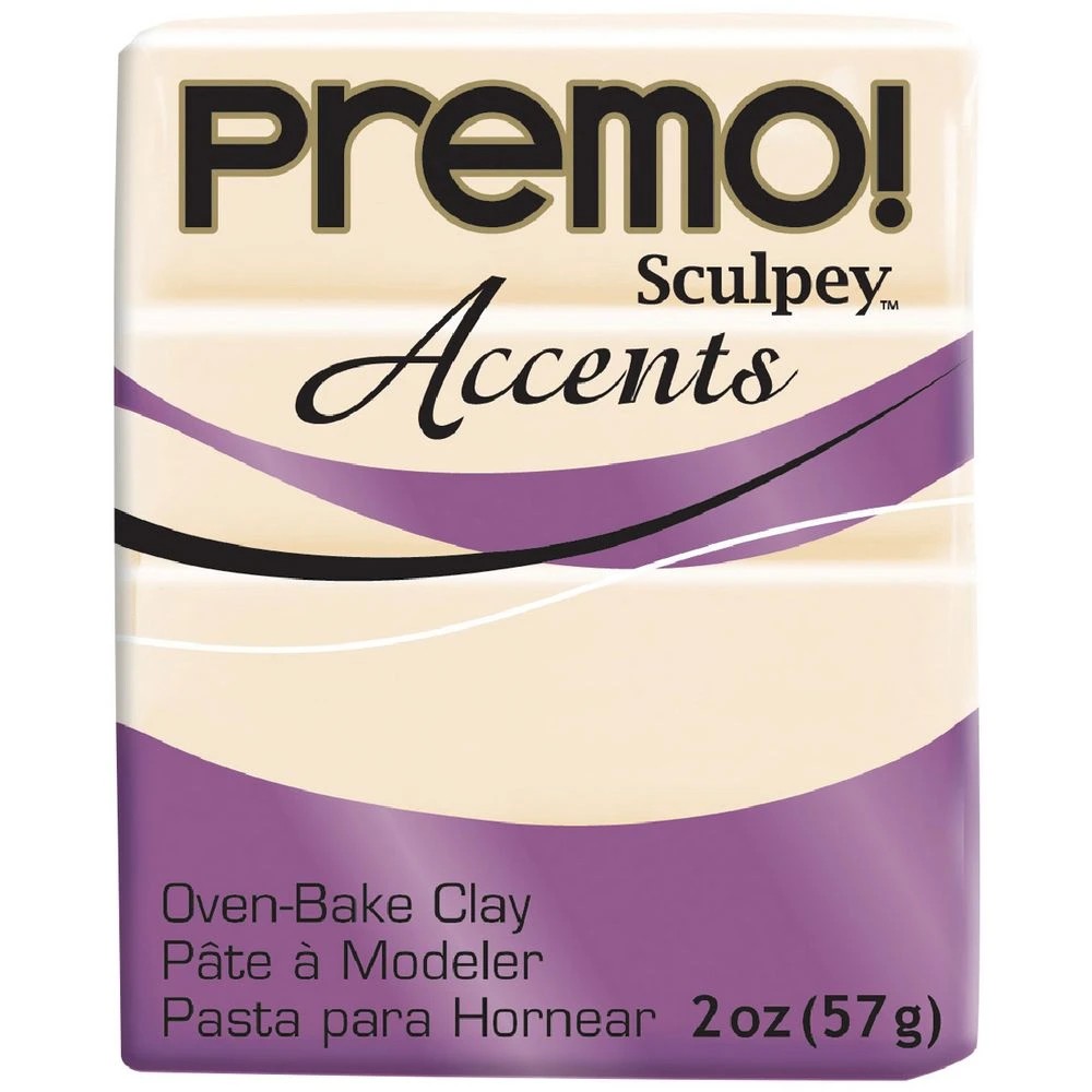 1 Sculpey Premo Modelling Clay Translucent 57g, 1 of 3