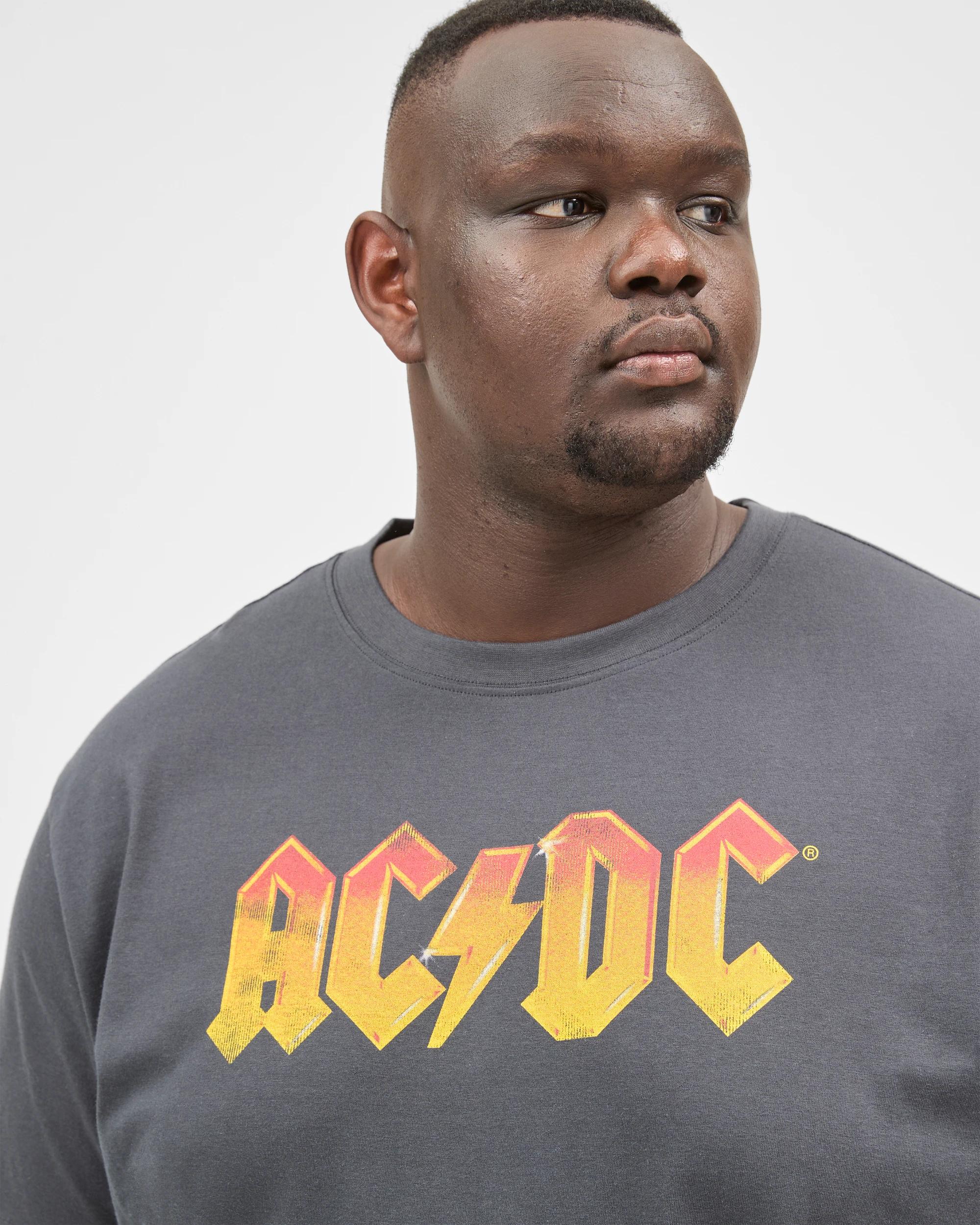 5 AC/DC Plus Size Australian Cotton T-Shirt BLACK, 5 of 6