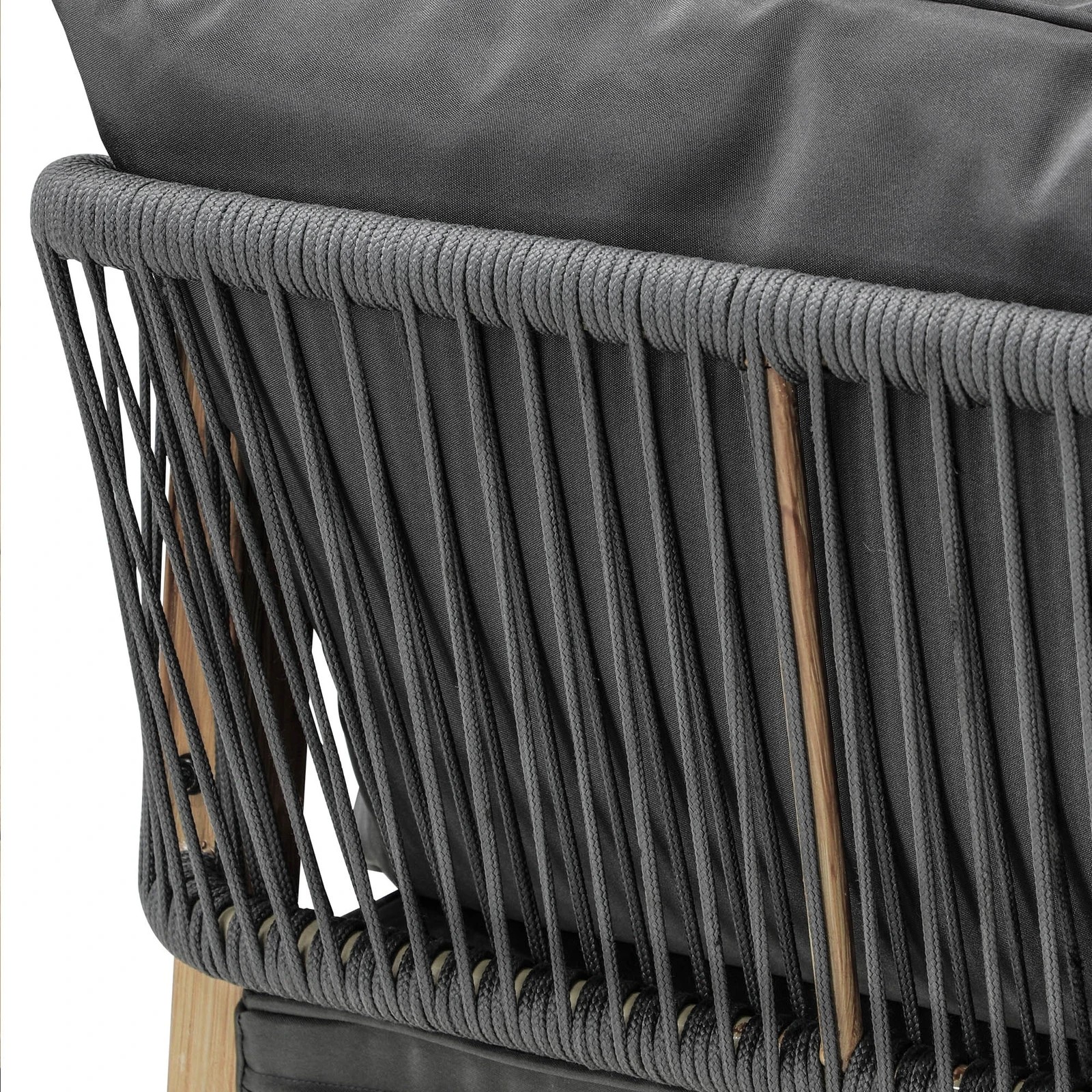 4 Livsip 5pcs Outdoor Patio Set Furniture Table Armchair Garden Dining Setting
 - Multi, 4 of 10