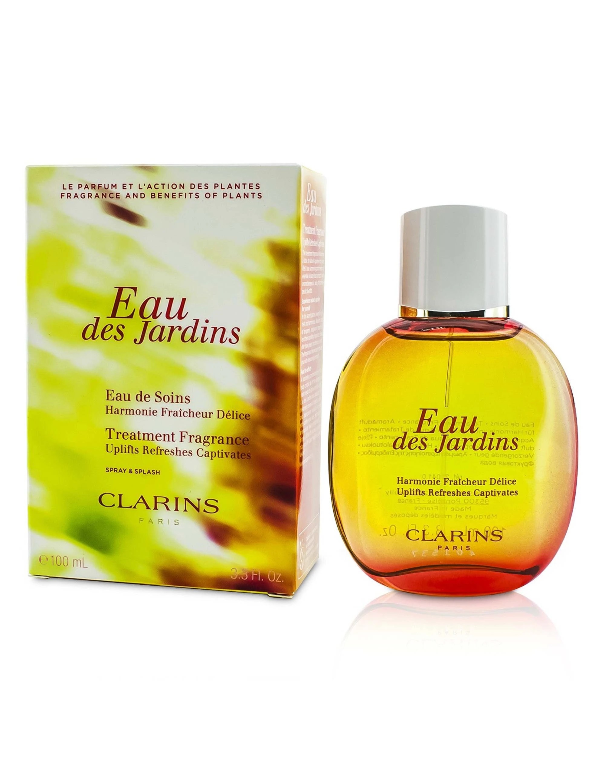 1 Clarins Eau Des Jardins Treatment Fragrance Spray 100ml/3.3oz, 1 of 2
