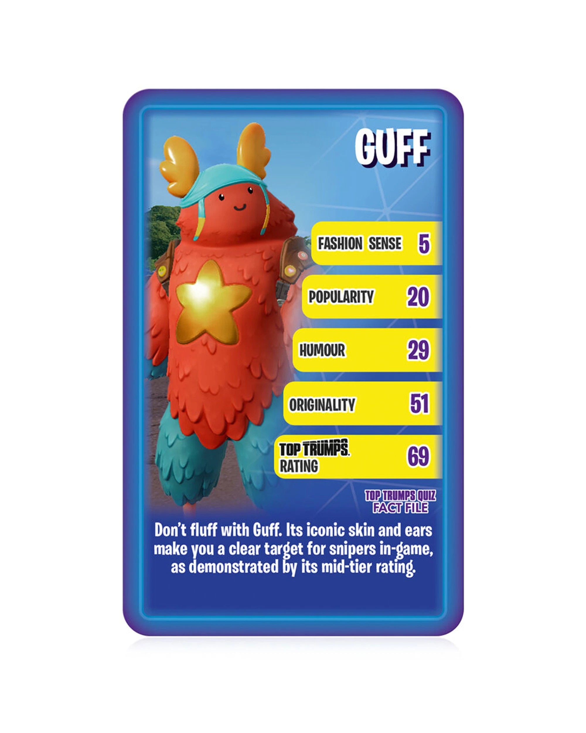 4 TOP TRUMPS 2PK The Independent And Unofficial Guide To Fortnite V2 Card Game - Blue, 4 of 8