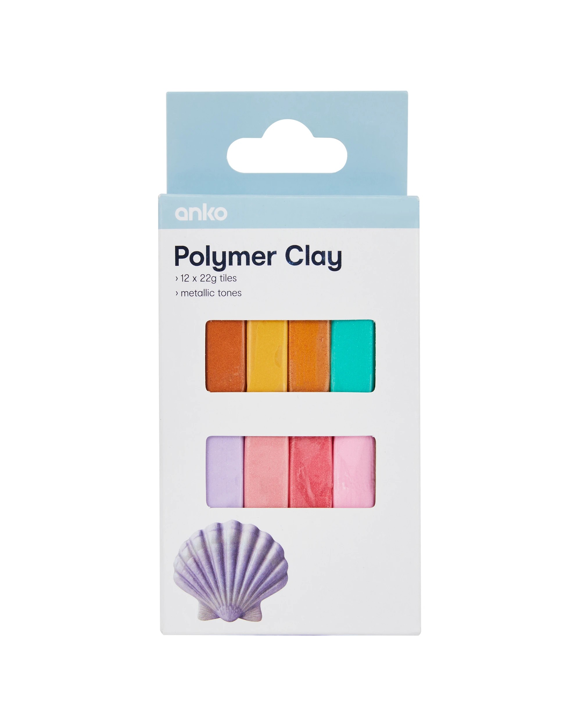 1 12 Pack Polymer Clay - Metallic Tones, 1 of 2