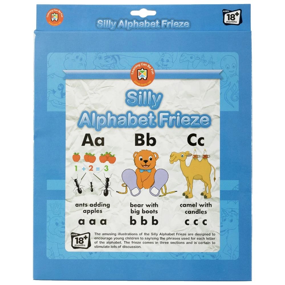 1 Learning Can be Fun Silly Alphabet Frieze, 1 of 1