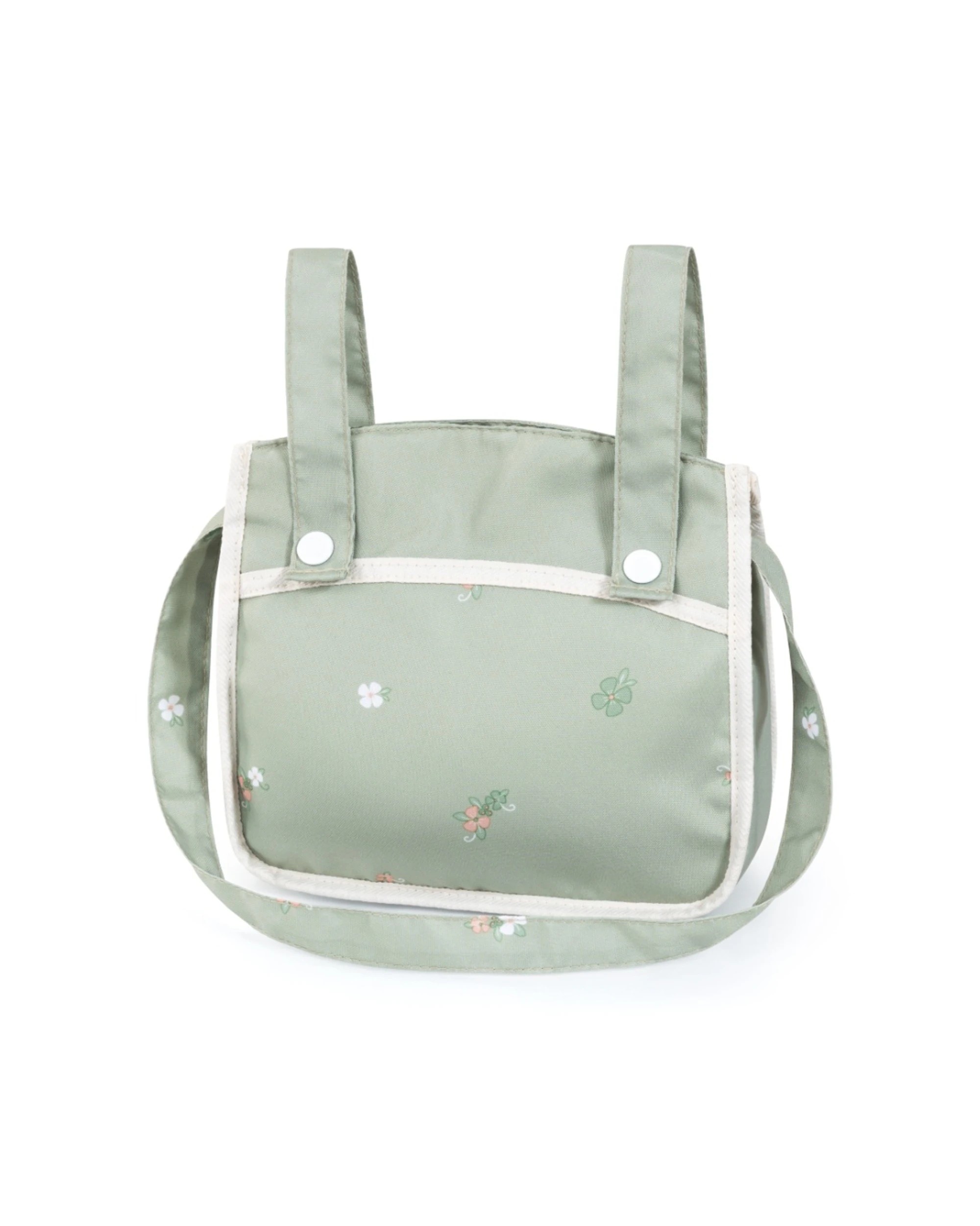 4 Bayer Xeo Doll Pram Flower Convertible Jogger Adjustable Handle For Dolls 52cm Sage - Green, 4 of 7