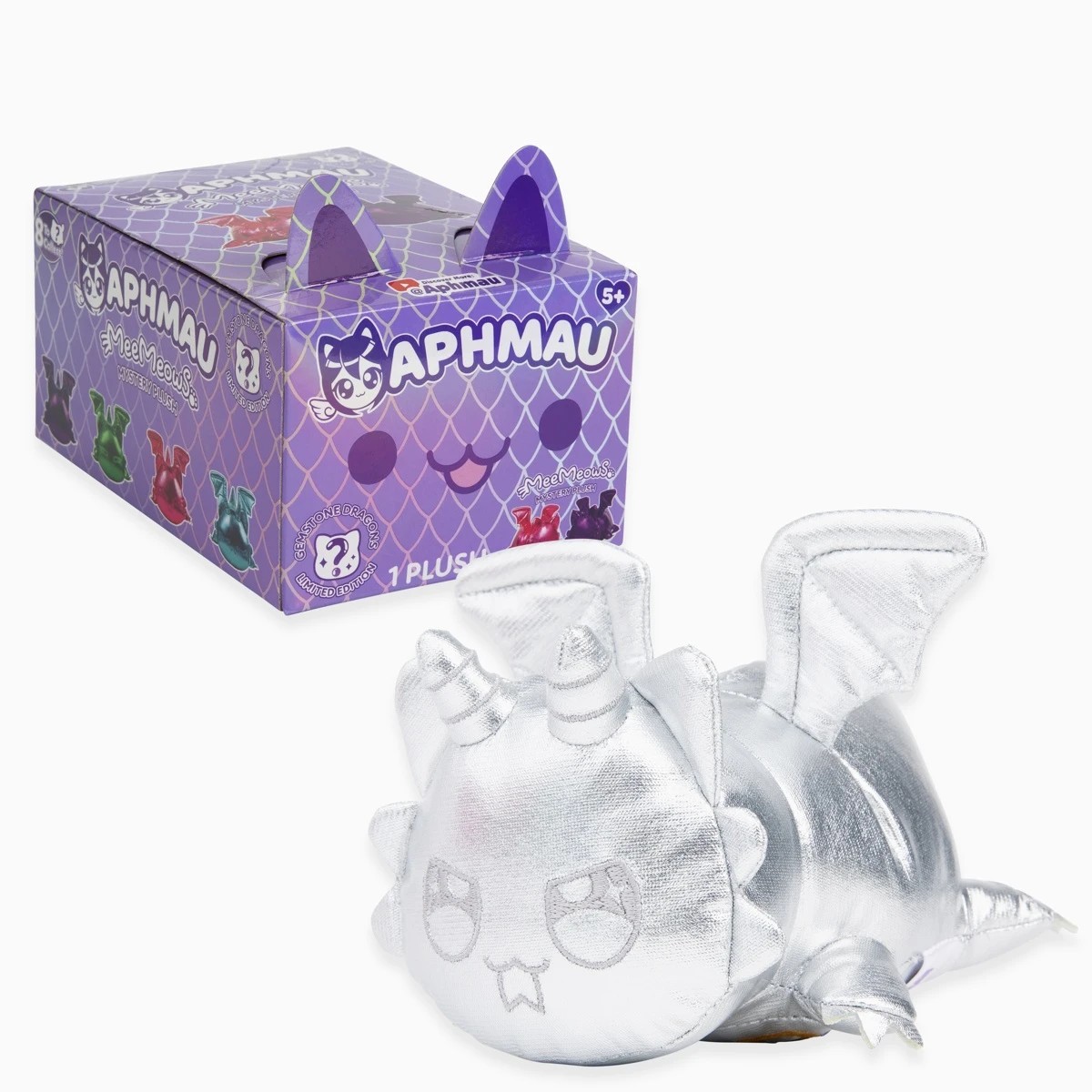 3 15cm Aphmau MeeMeows Mystery Plush: Gemstone Dragon Limited Edition - Assorted, 3 of 10