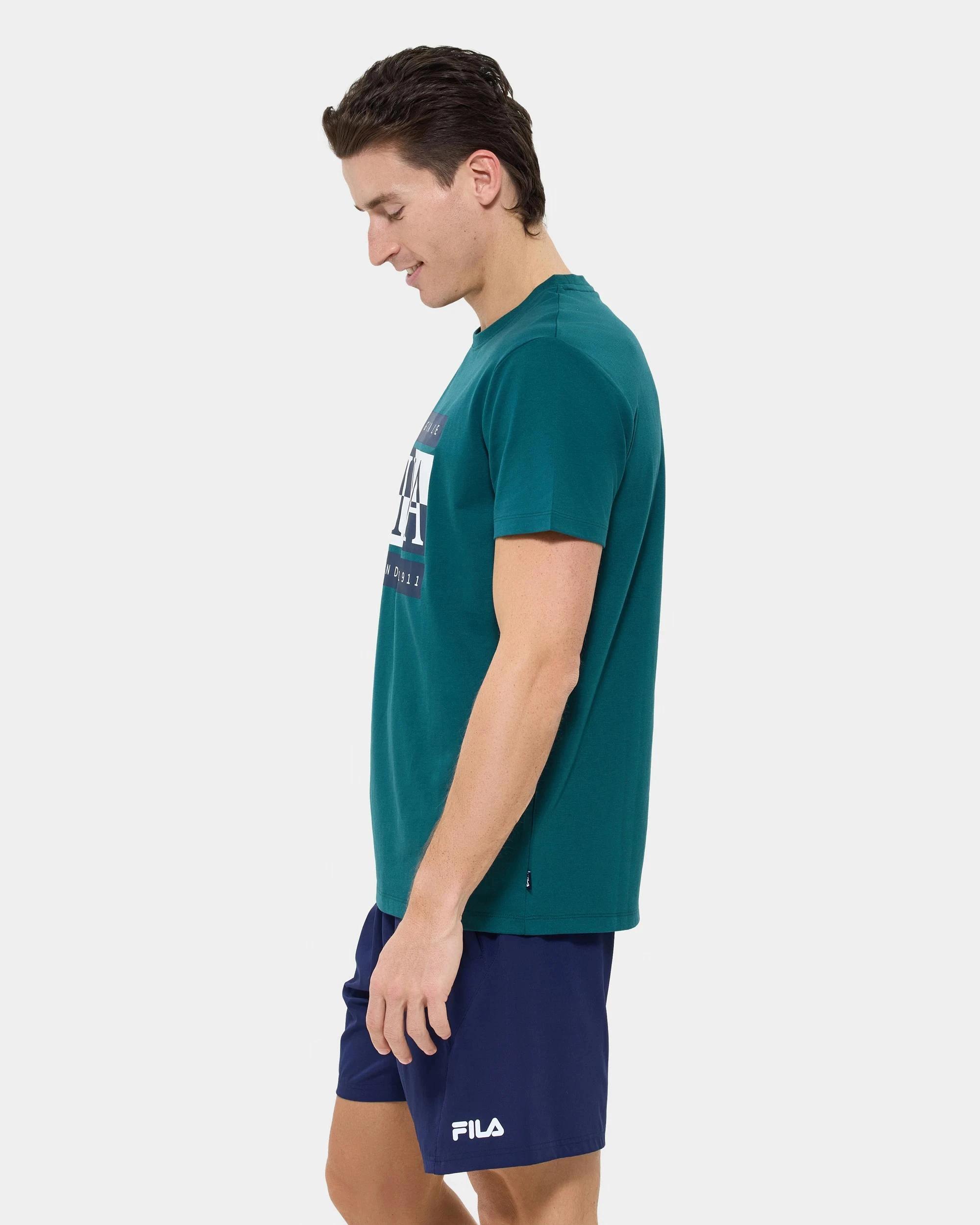 2 Casper Short Sleeve T-Shirt - Fila GREEN, 2 of 6