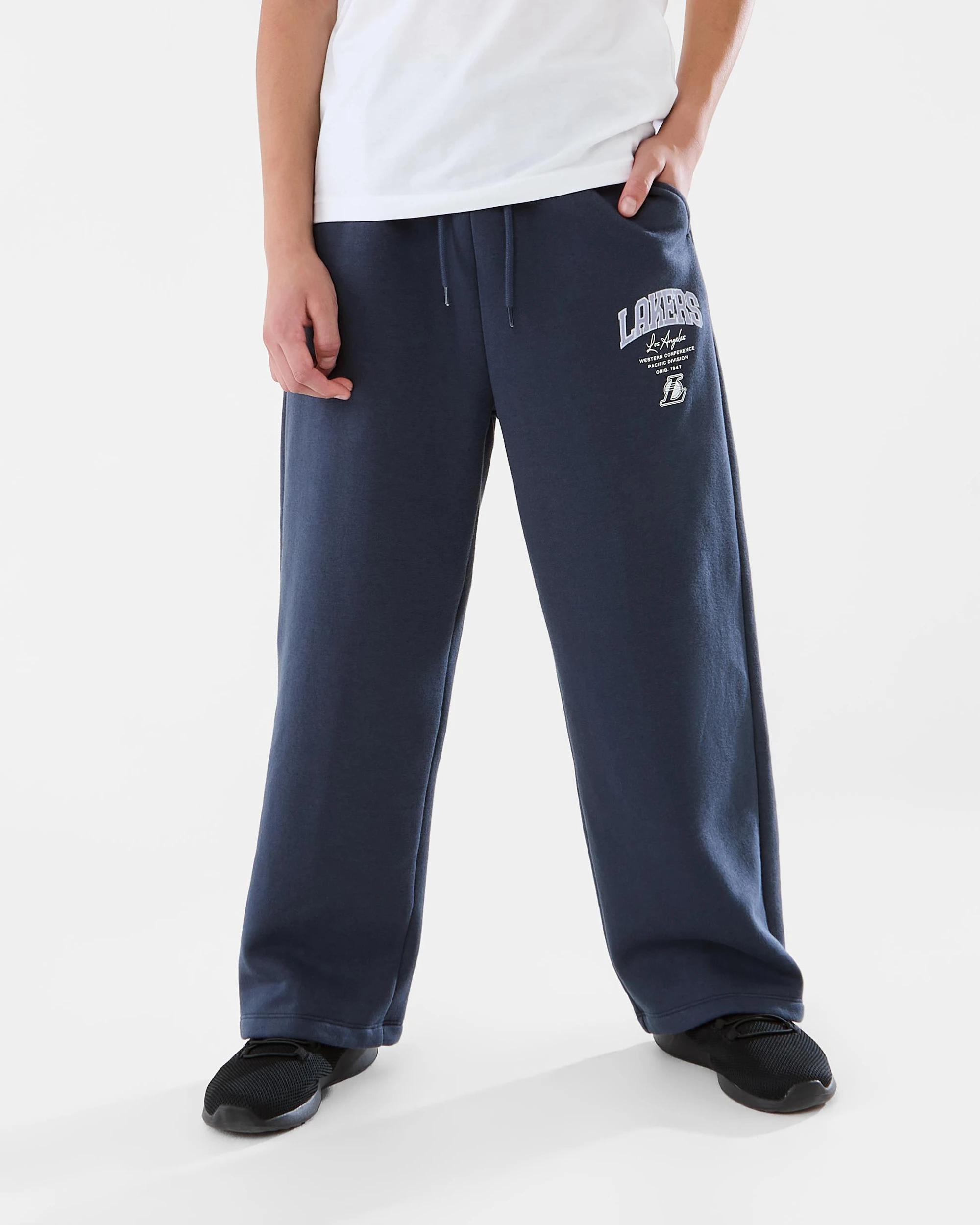 1 Official NBA Kids Wide Leg Trackpants Lkrs 7eej, 1 of 6