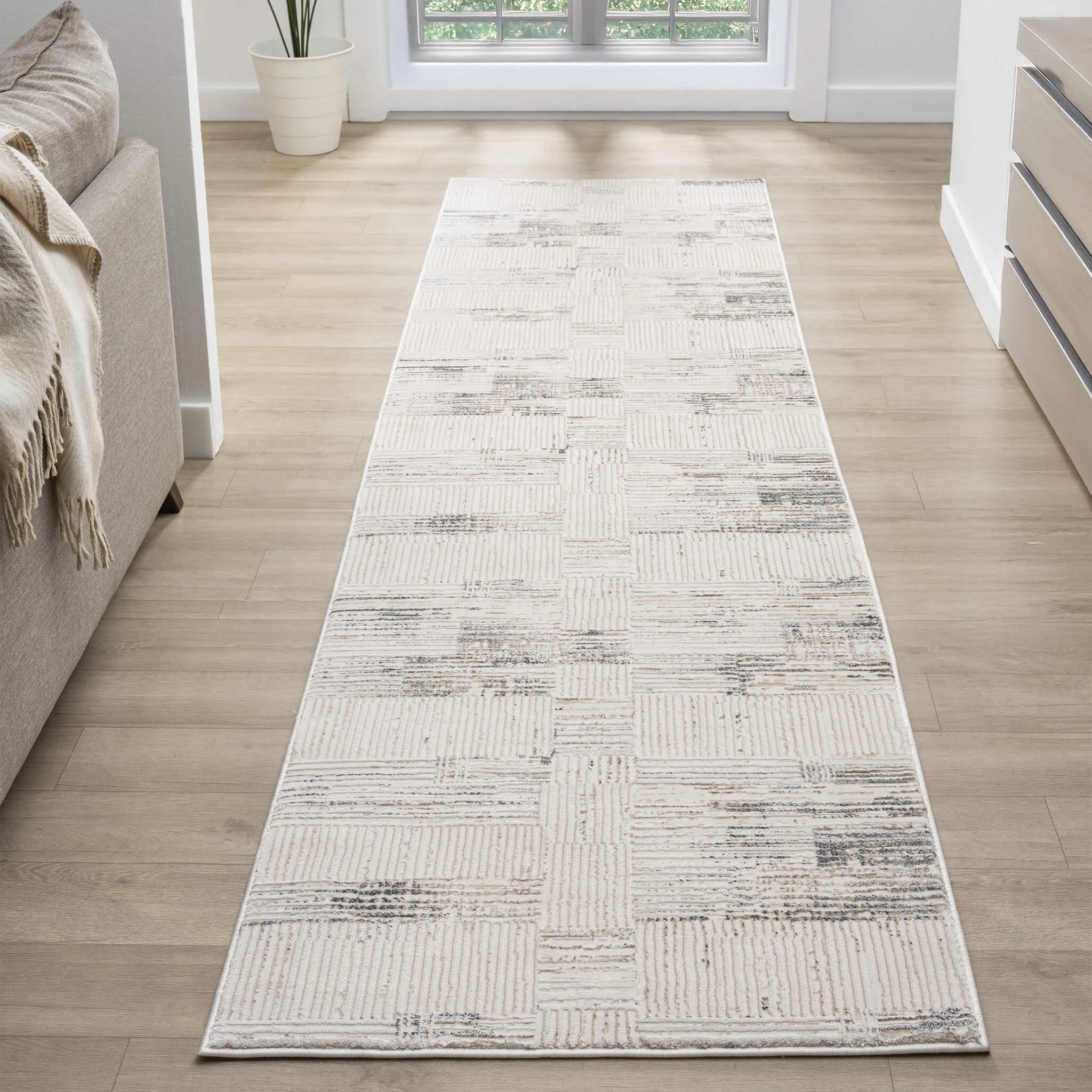 2 La Grace Home Berlin Premium Runner - 80x150cm - Sand, 2 of 10