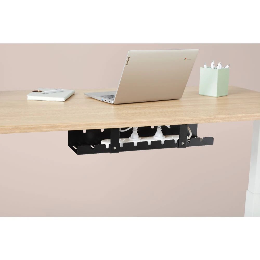 2 Matrix Cable Organiser Tray Black, 2 of 2