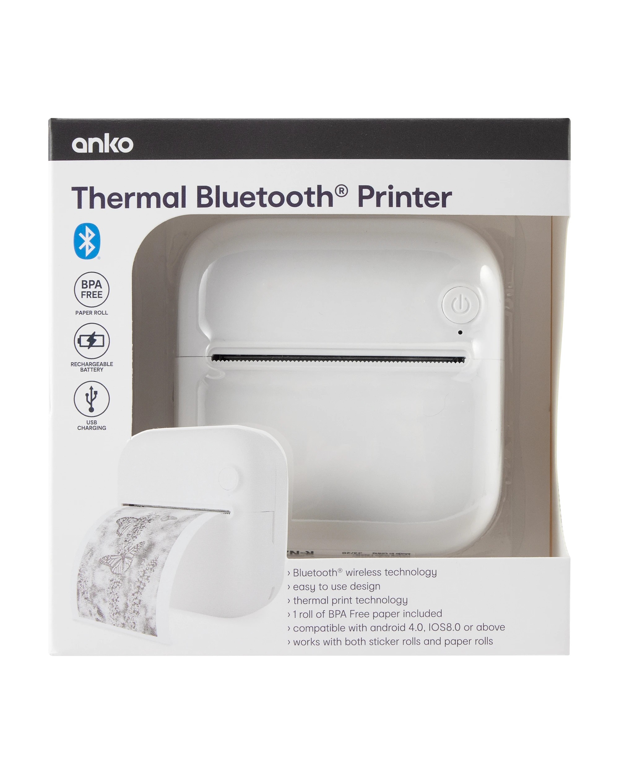 9 Thermal Bluetooth Printer, 9 of 10