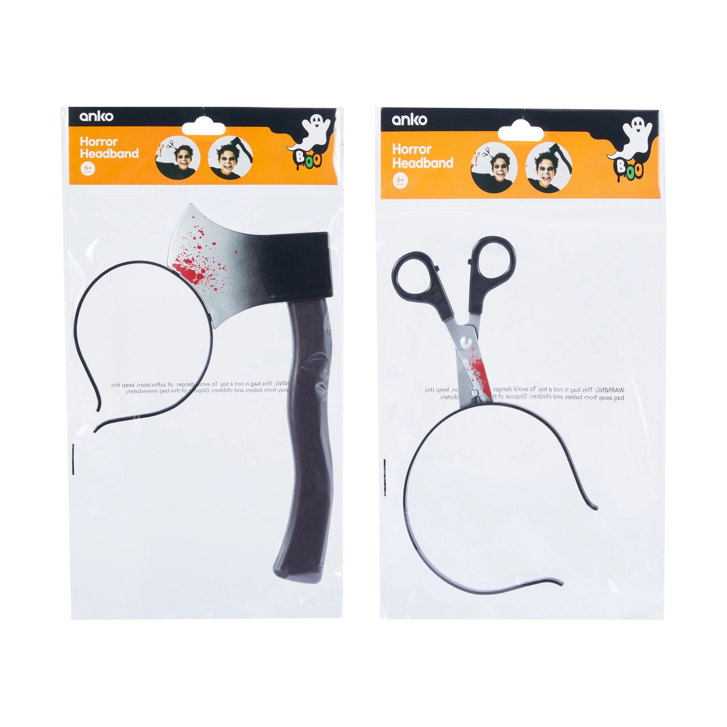 5 Horror Headband - Assorted, 5 of 6