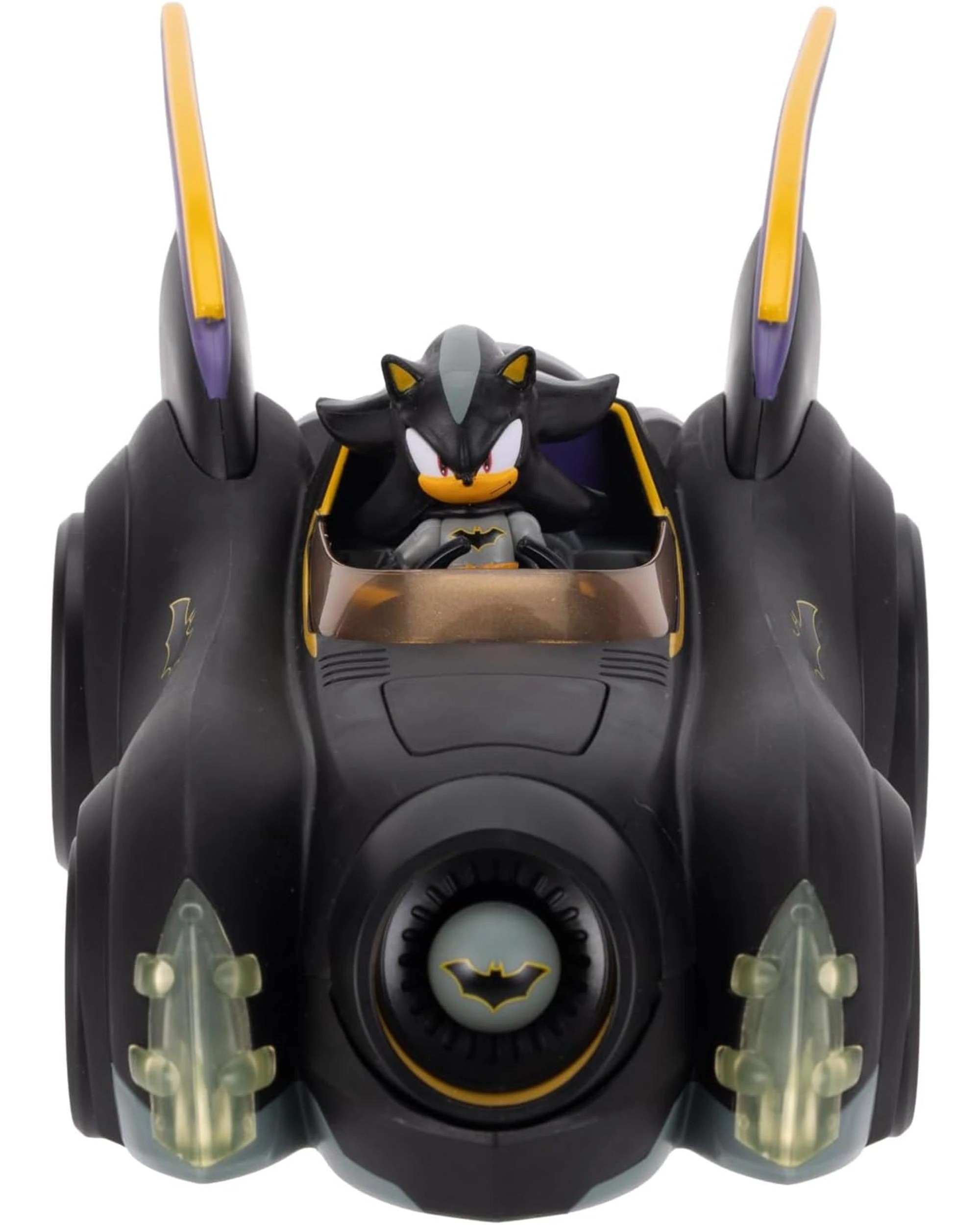 5 Sonic The Hedgehog X DC Shadow as Batman 5 inch Figure with Batmobile, 5 of 6