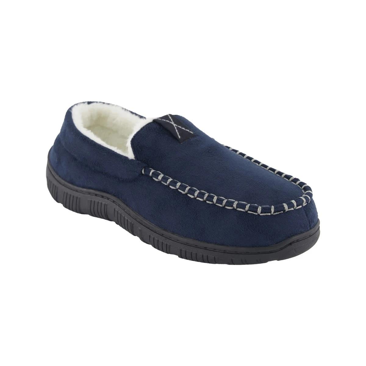 1 Hardsole Loafer Slippers Navy, 1 of 5