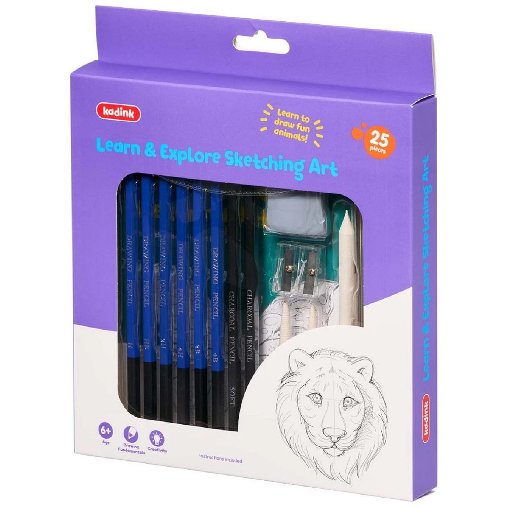 2 Kadink Learn and Explore Sketching Set, 2 of 4