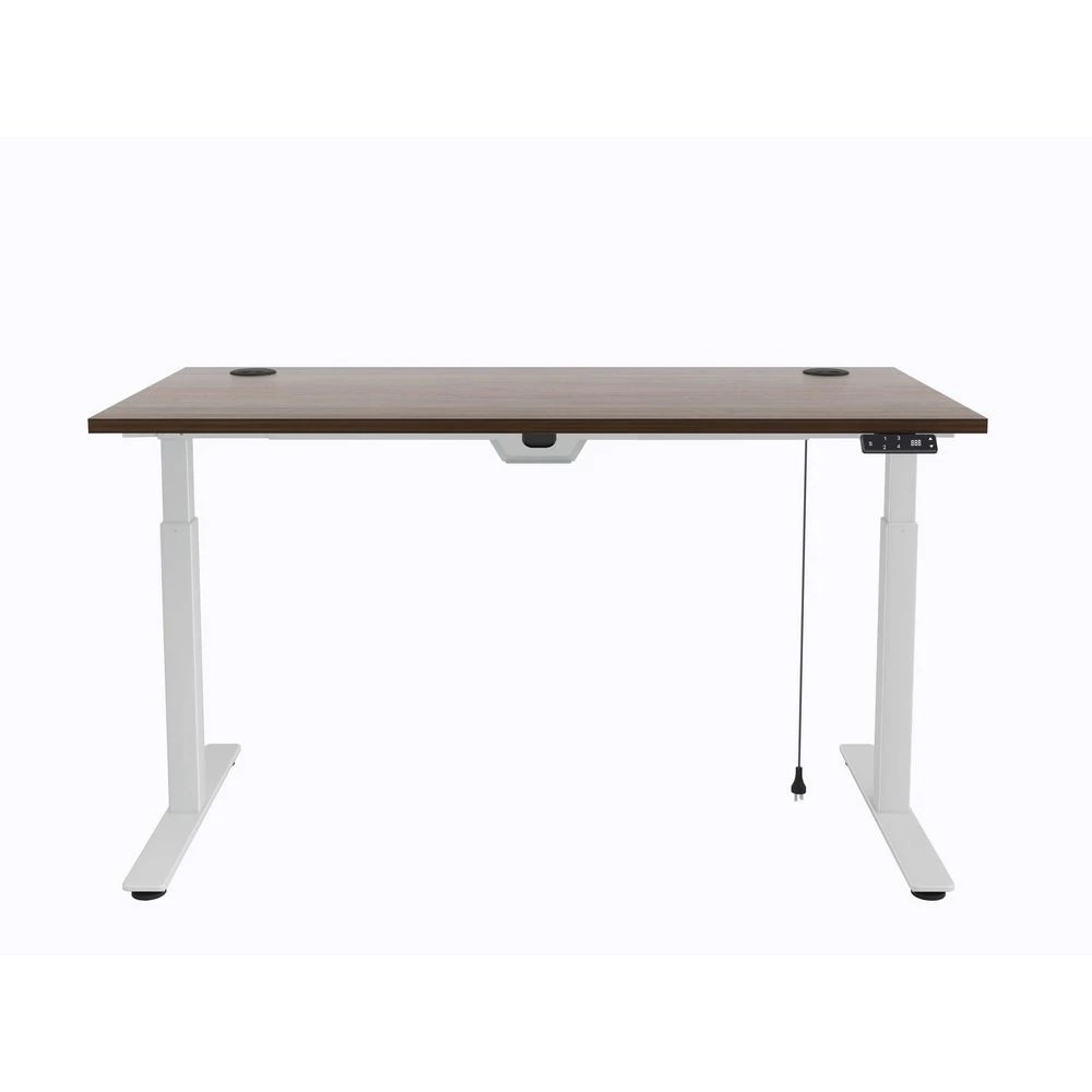 2 Matrix Executive Sit Stand Electric Desk 1500mm Walnut Desks, Tables and Workstations, 2 of 8