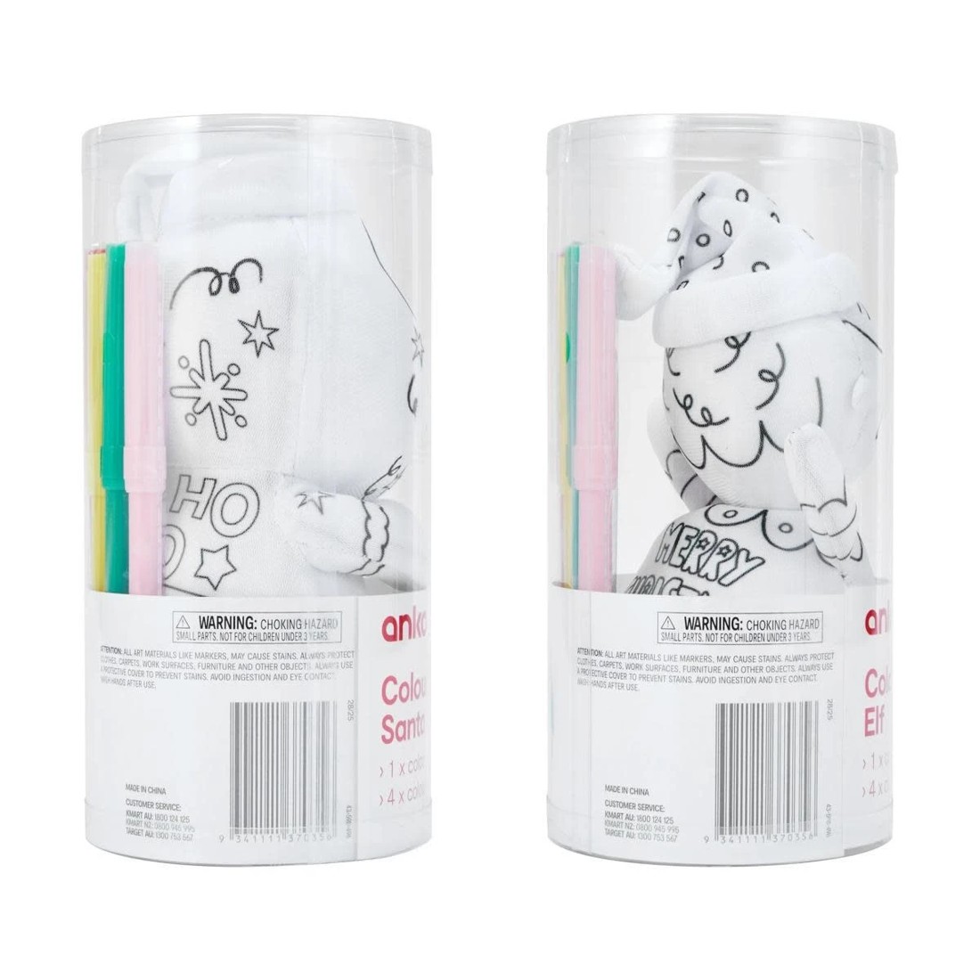 4 Colour Your Own Kit - Assorted, 4 of 4