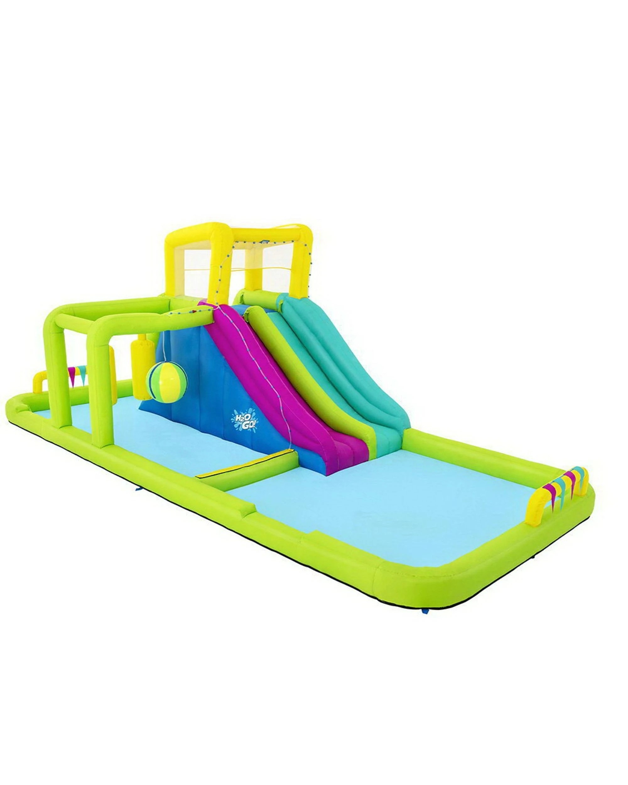 1 Bestway Water Slide 710x310x265cm Kids Play Park Inflatable Swimming Pool - Multi, 1 of 7