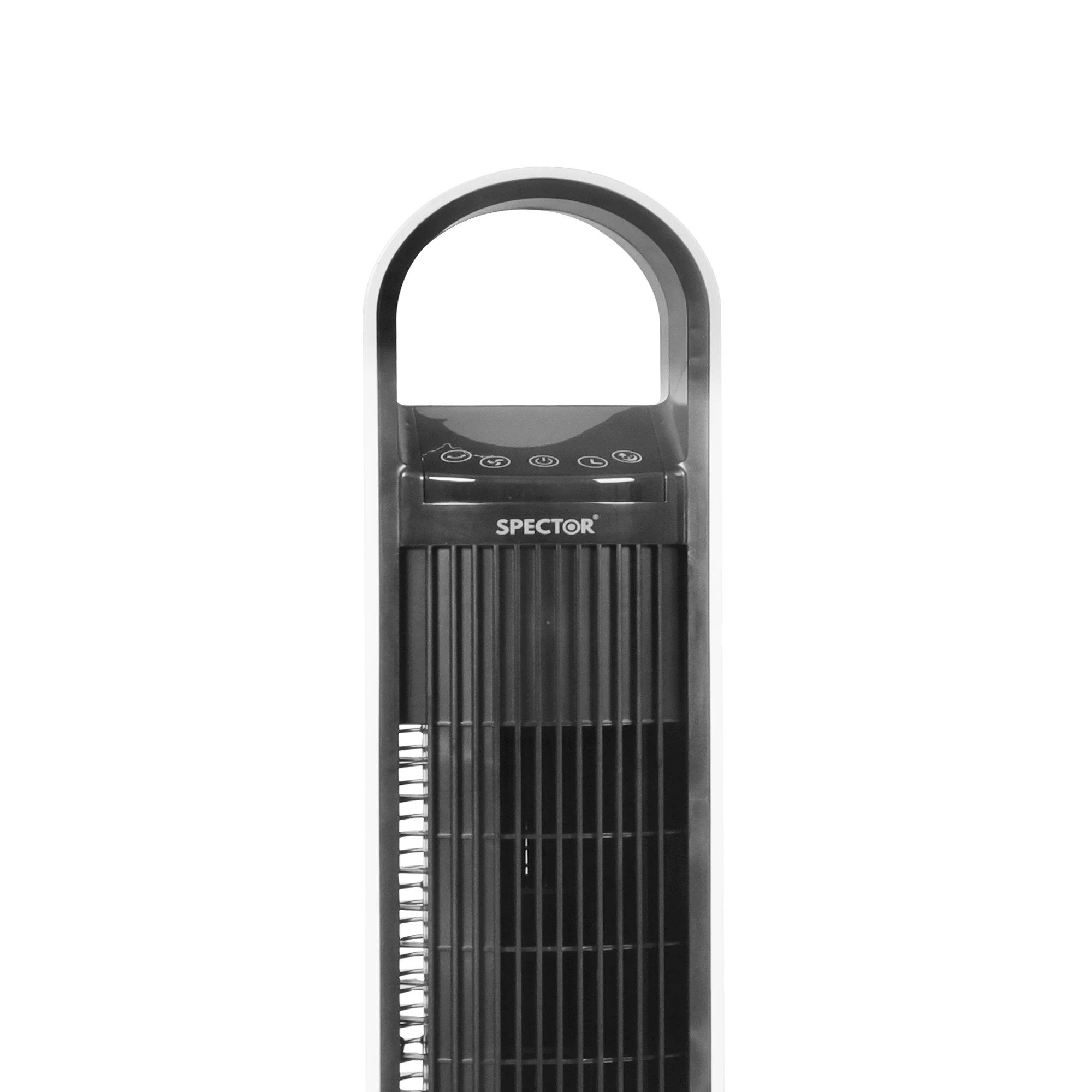 6 Spector Tower Fan Portable Oscillating Remote Control LED Display Timer Ionizer, 6 of 6