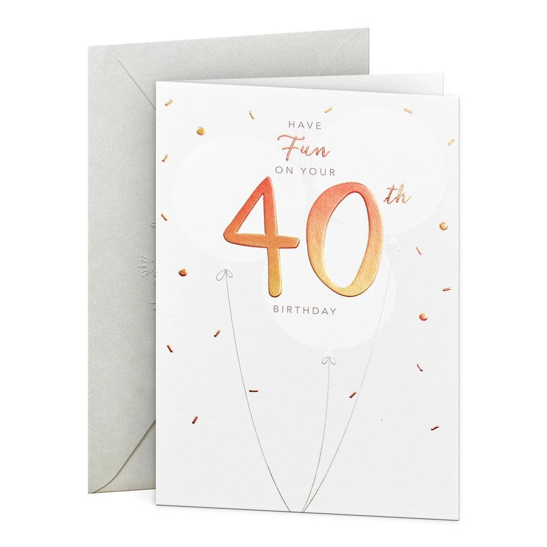 1 Hallmark Birthday Card - Age 40, 1 of 3