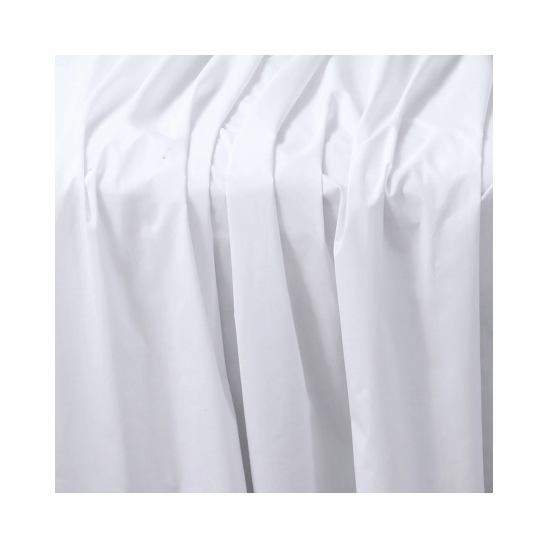 5 Amsons King Sheet Set - 180TC Cotton/Poly Fitted &amp; Flat Sheets with Pillowcases, 40cm Deep (White) - White, 5 of 7