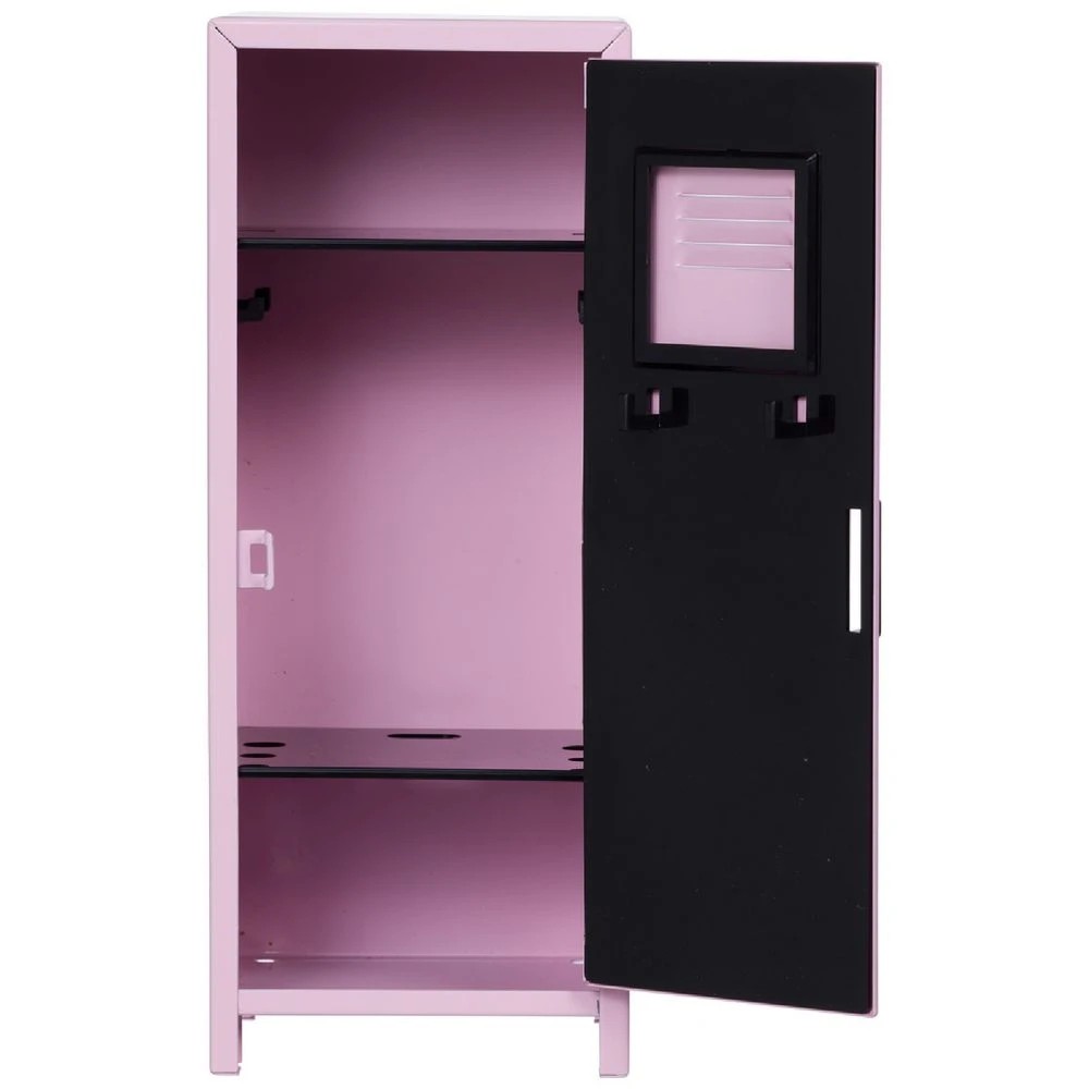 3 Otto Metal Desktop Locker Pastel Pink, 3 of 4