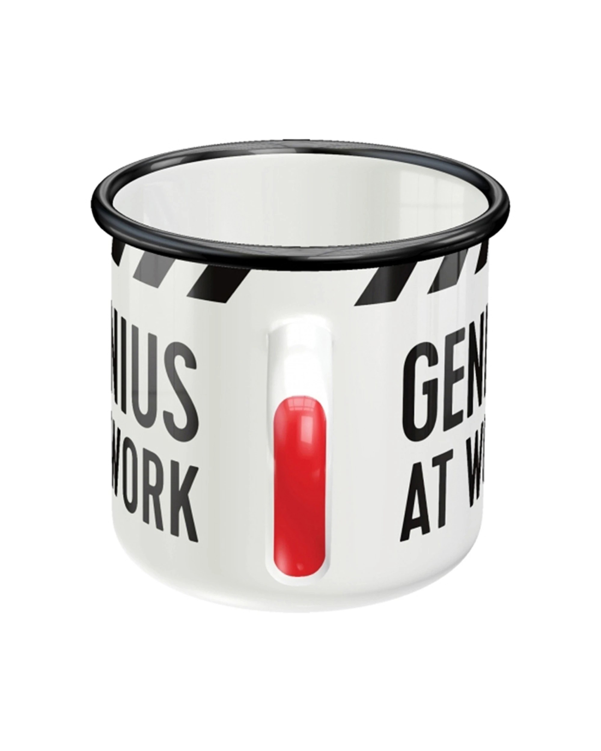 3 Nostalgic-Art Enamel Mug 360ml Mug -  Genius at Work - Multi, 3 of 4